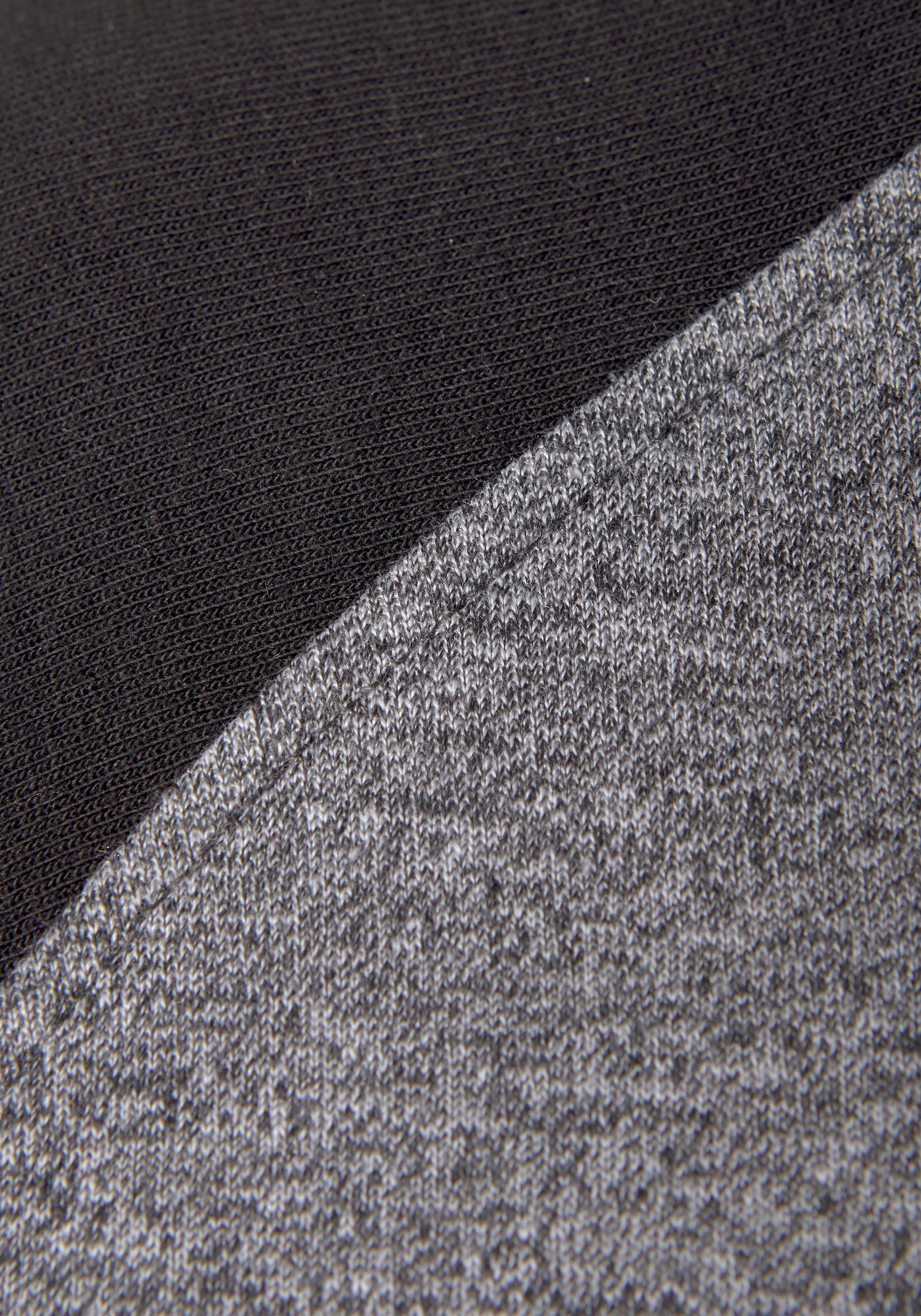 Logodruck, und bei Ärmeln Kapuzensweatshirt, abgesetzten mit farblich Loungeanzug, Bench. Loungewear Hoodie