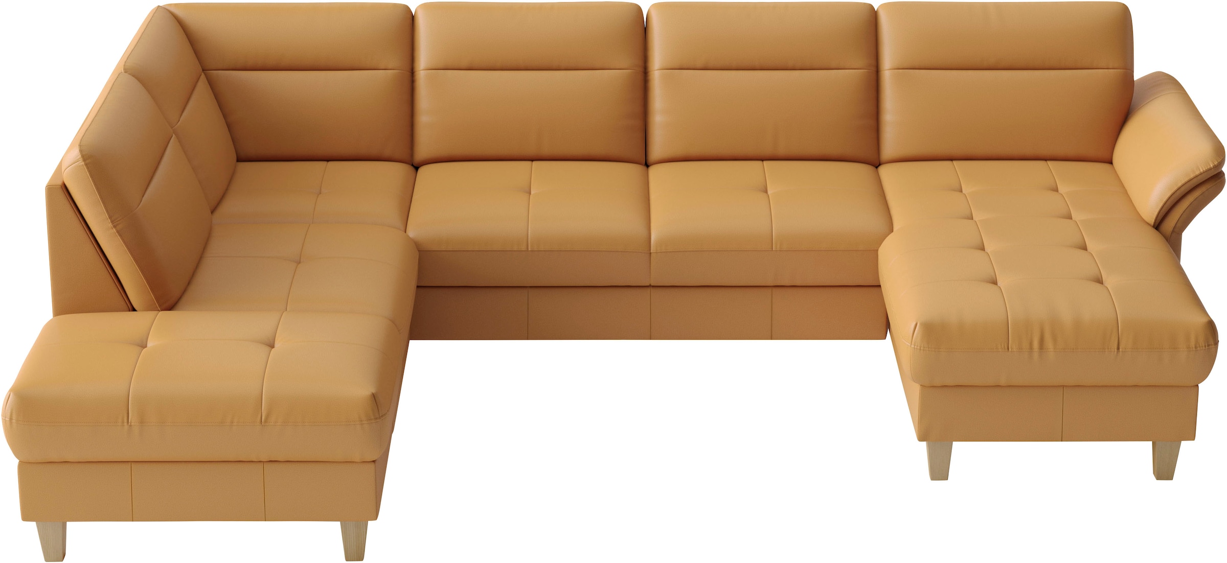 sit&more Wohnlandschaft »Pamela, U-Form, B: 292 cm, Leder«