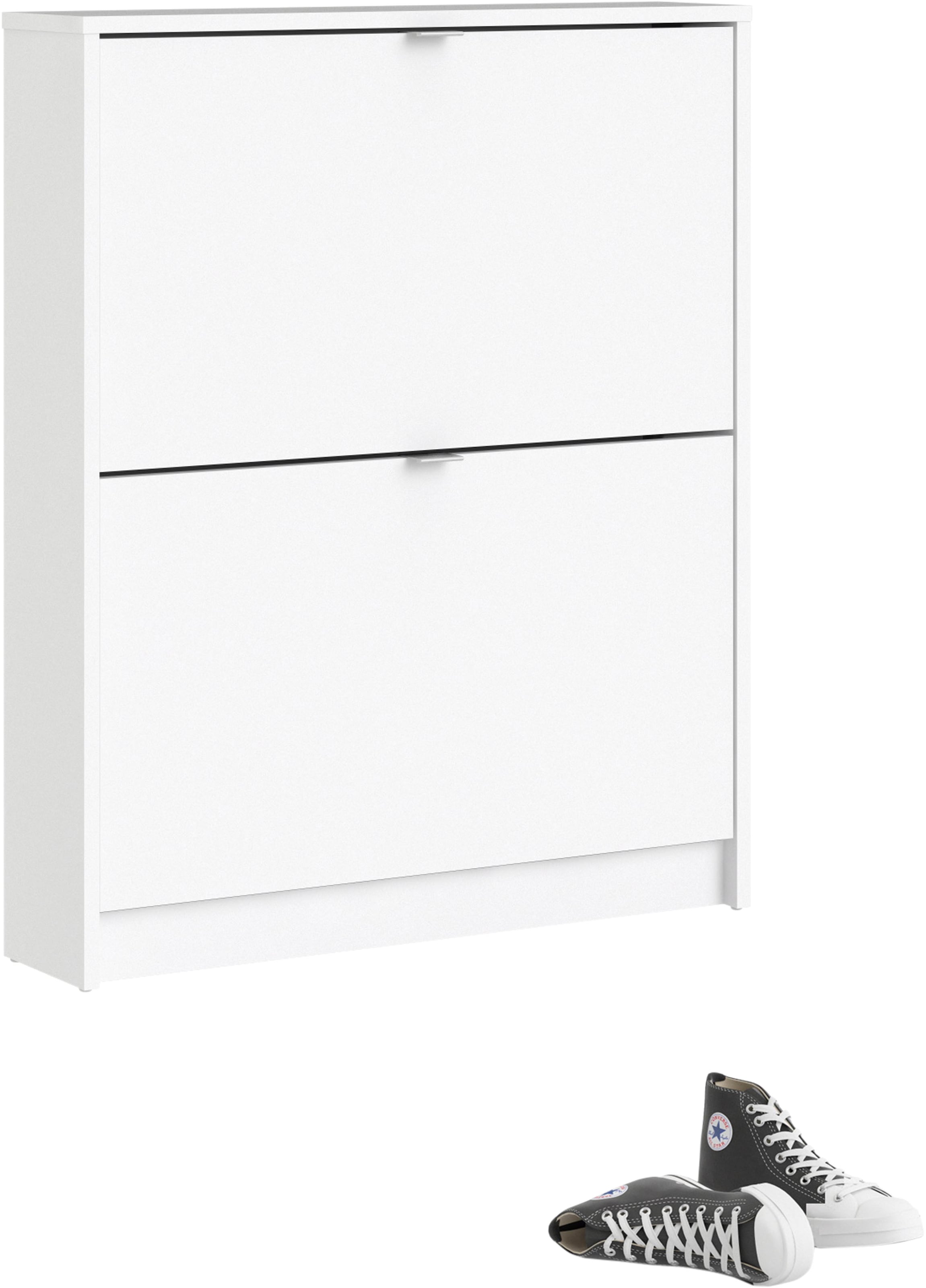 INOSIGN Schuhschrank »Shoes Schuhaufbewahrung, Schuhkommode, Schuhregal,« mit zwei Klappen, 1 Boden, Höhe 85 cm, ca. 6 Paar Schuhe