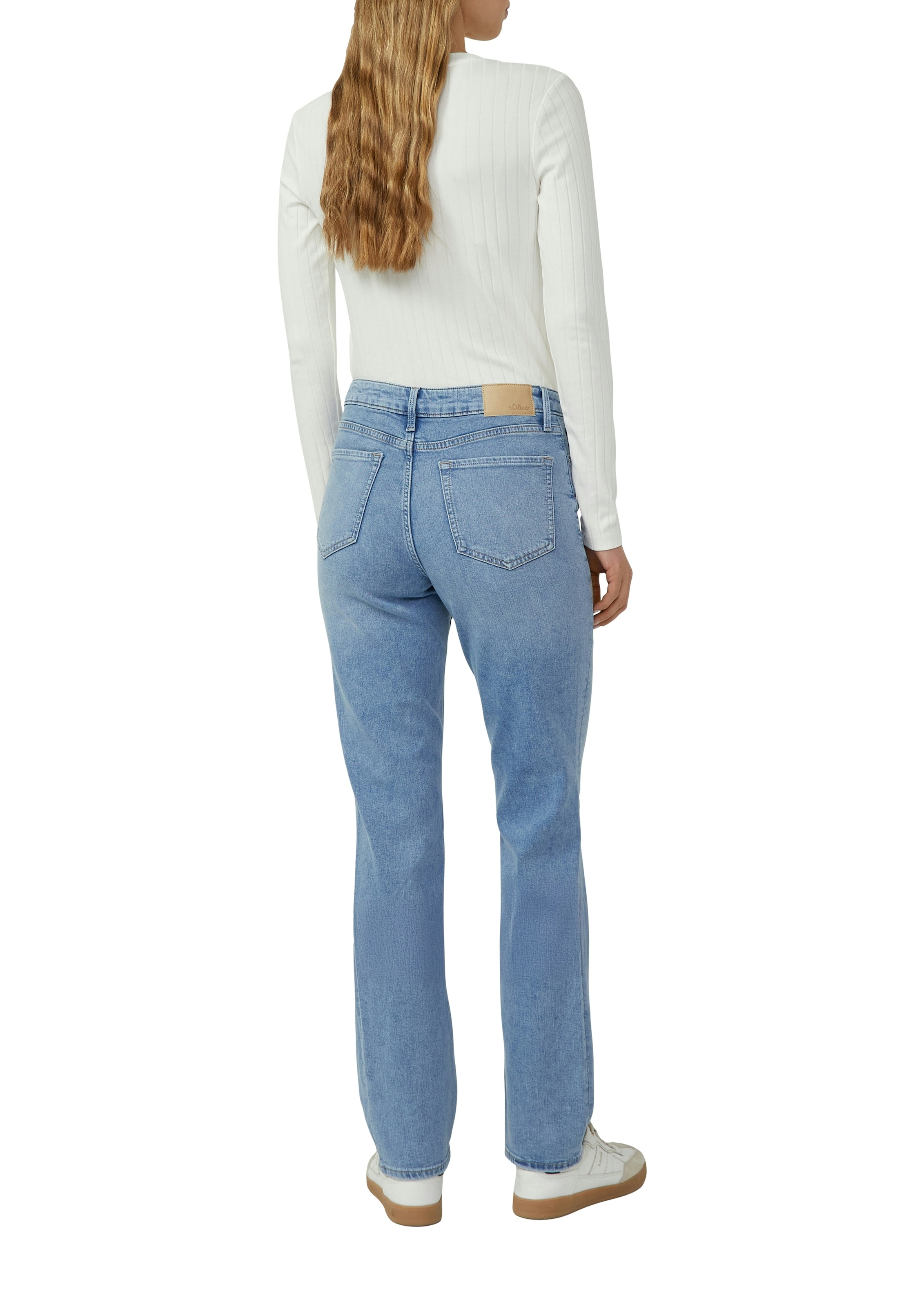 s.Oliver Straight-Jeans Mid Rise, Regular Fit