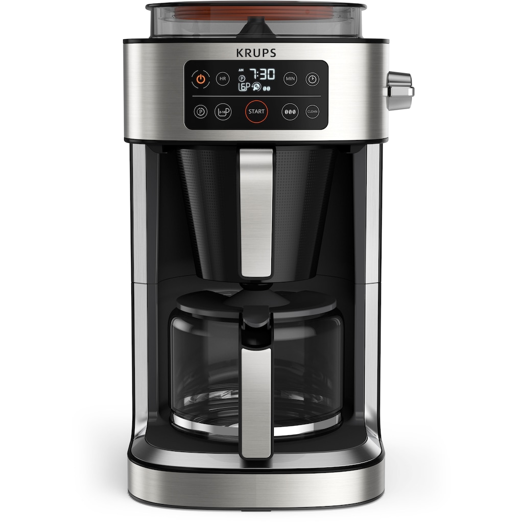 Krups Filterkaffeemaschine »KM760D Aroma Partner«, 1,25 l Kaffeekanne