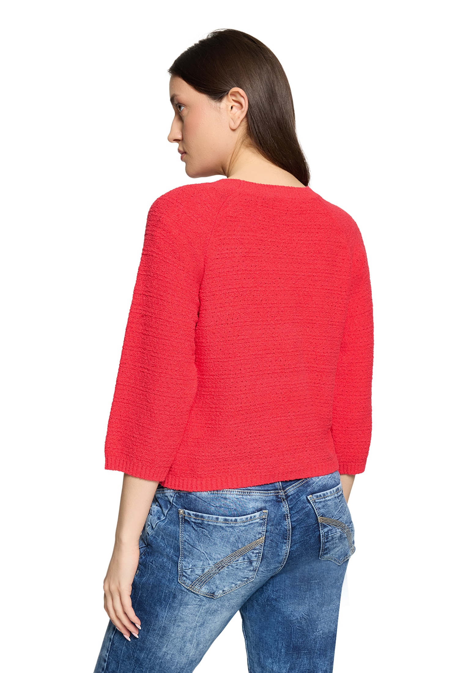 Cartoon Strickpullover »Strickpullover mit Rundhalsausschnitt«