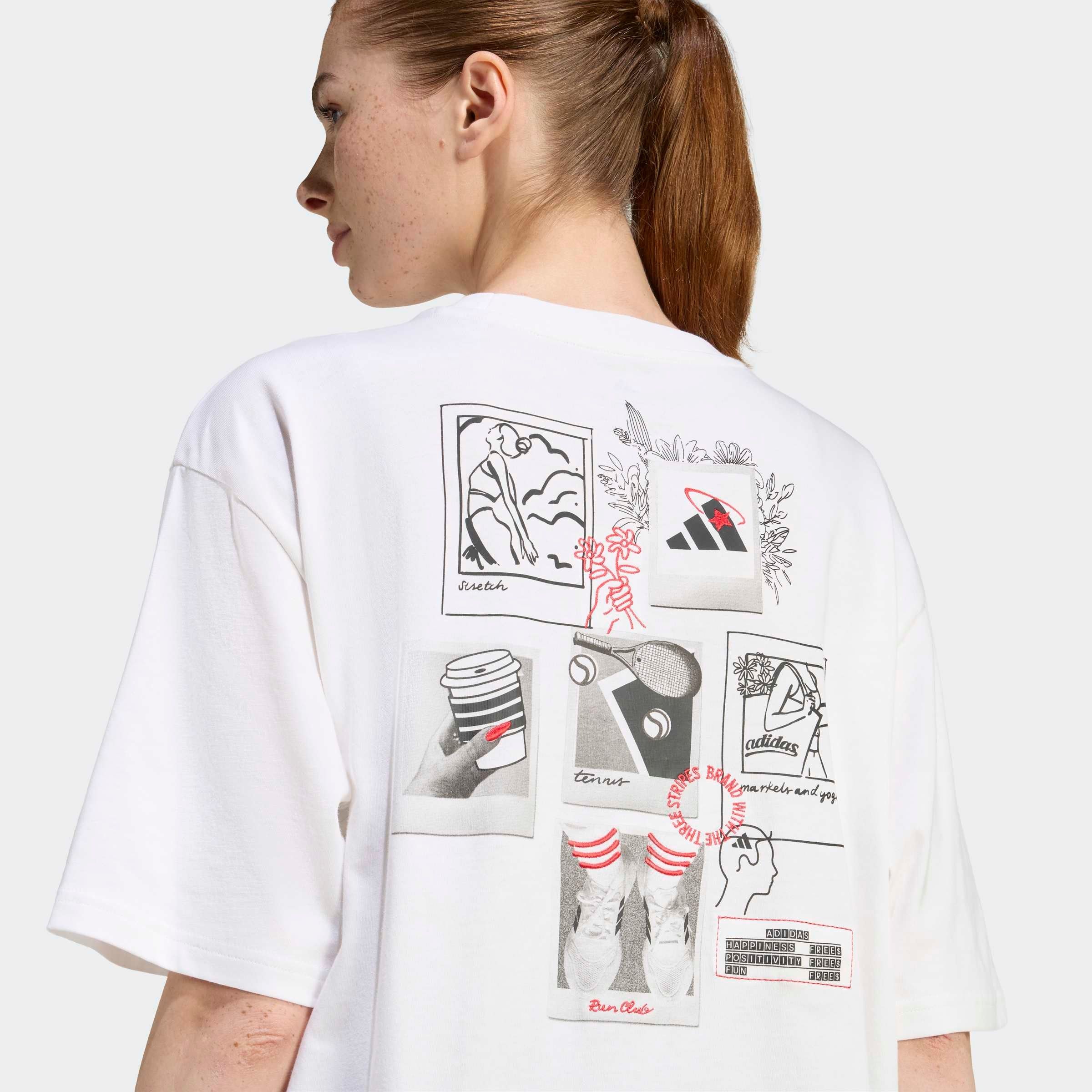 adidas Sportswear T-Shirt »W MINI OS T«
