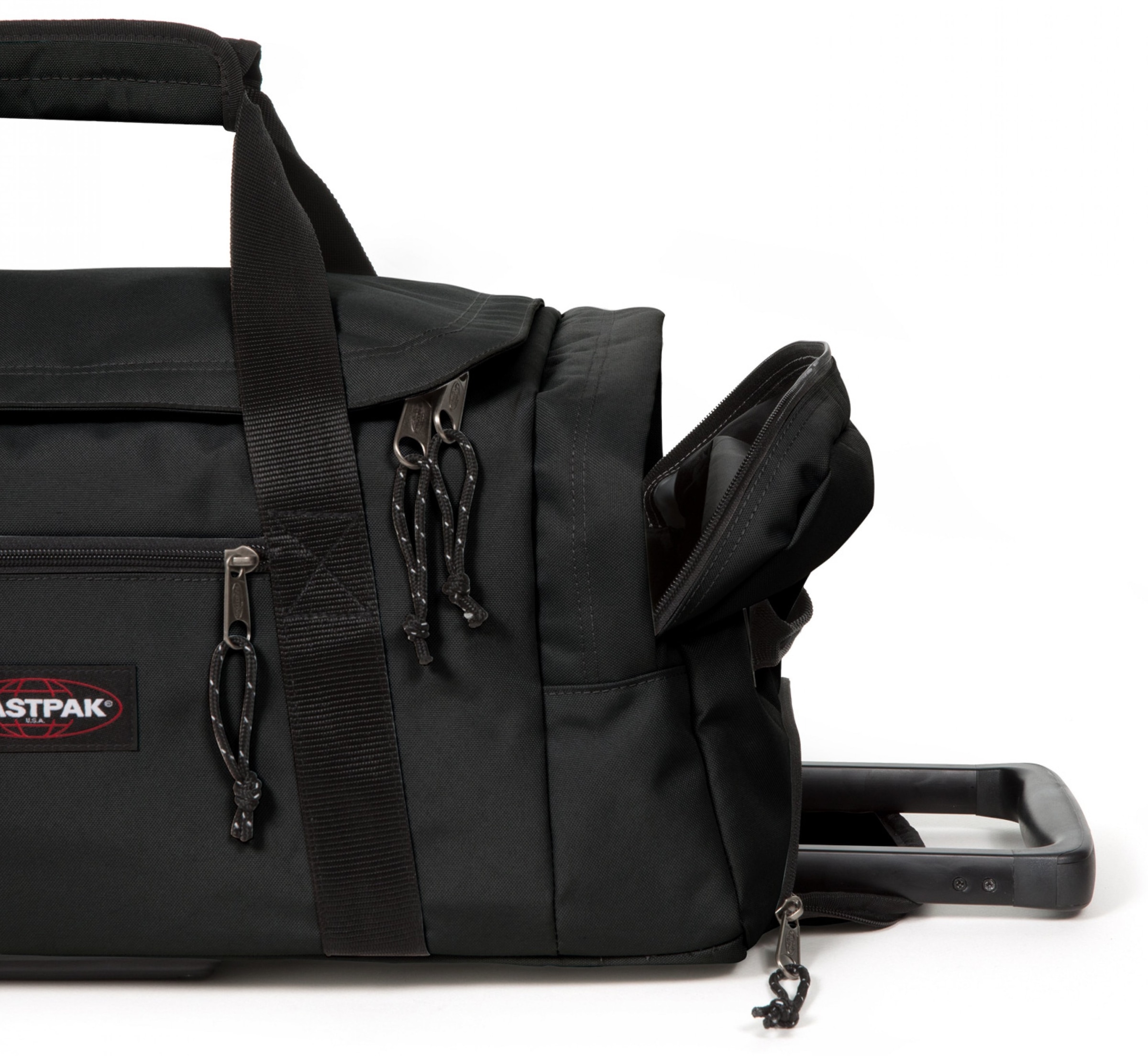 Eastpak Weichgepäck-Trolley »Leatherface S +«, 2 St. Rollen, mit ausreichend Platz