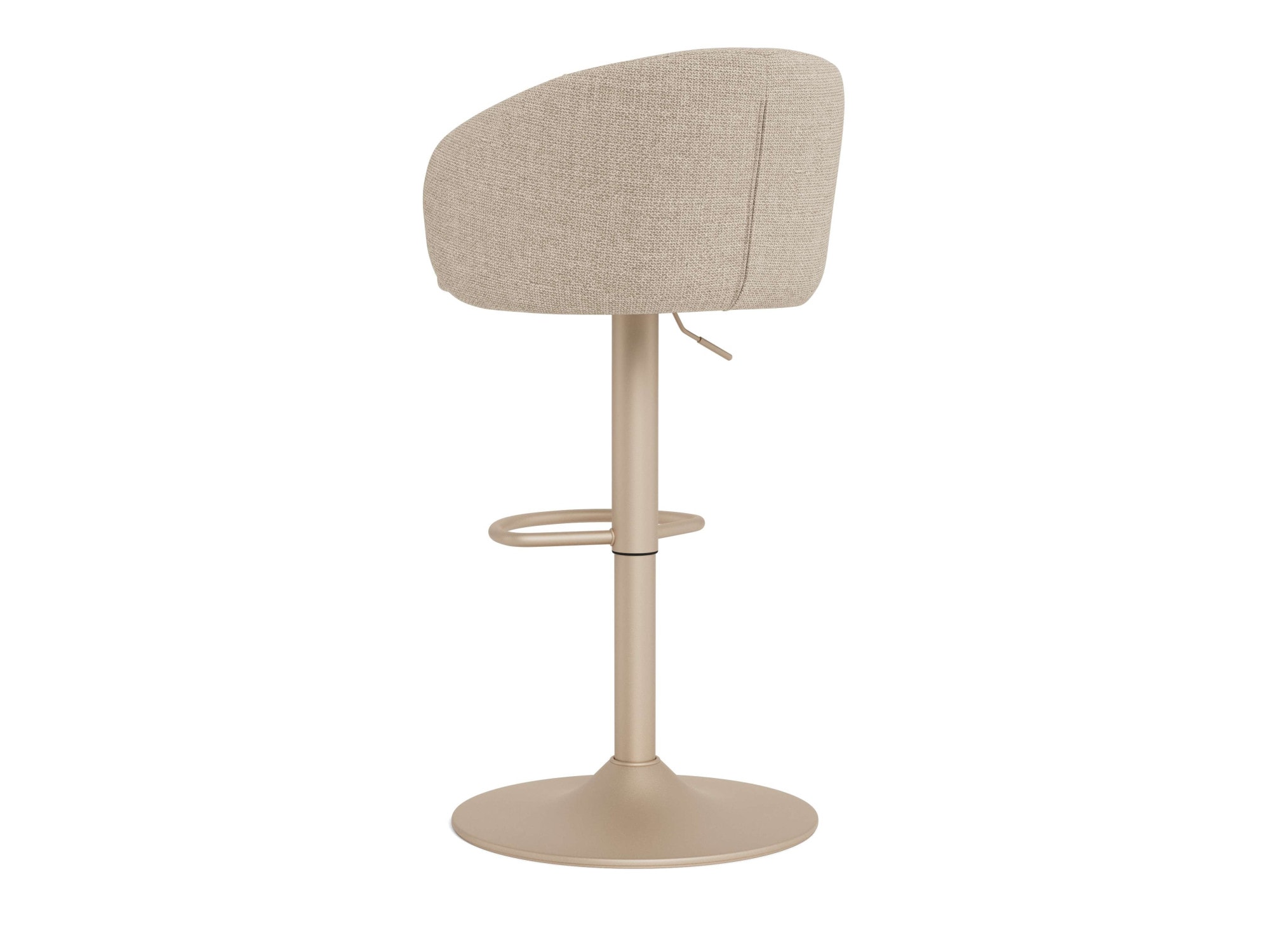 ACTONA GROUP Barhocker »Hocker« 1 Stk. tlg. beiger Stoff, mit Gaslift, Fußstütze und Drehfunktion, FSC™