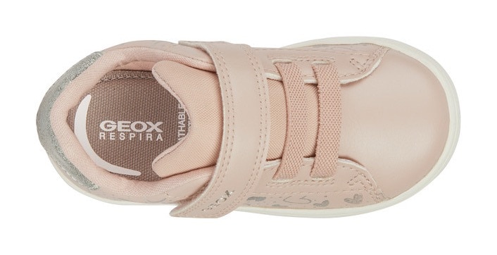 Geox Lauflernschuh »B ECLYPER GIRL A«, Sneaker, Klettschuh, Babyschuh mit Klettverschluss und Gummizug