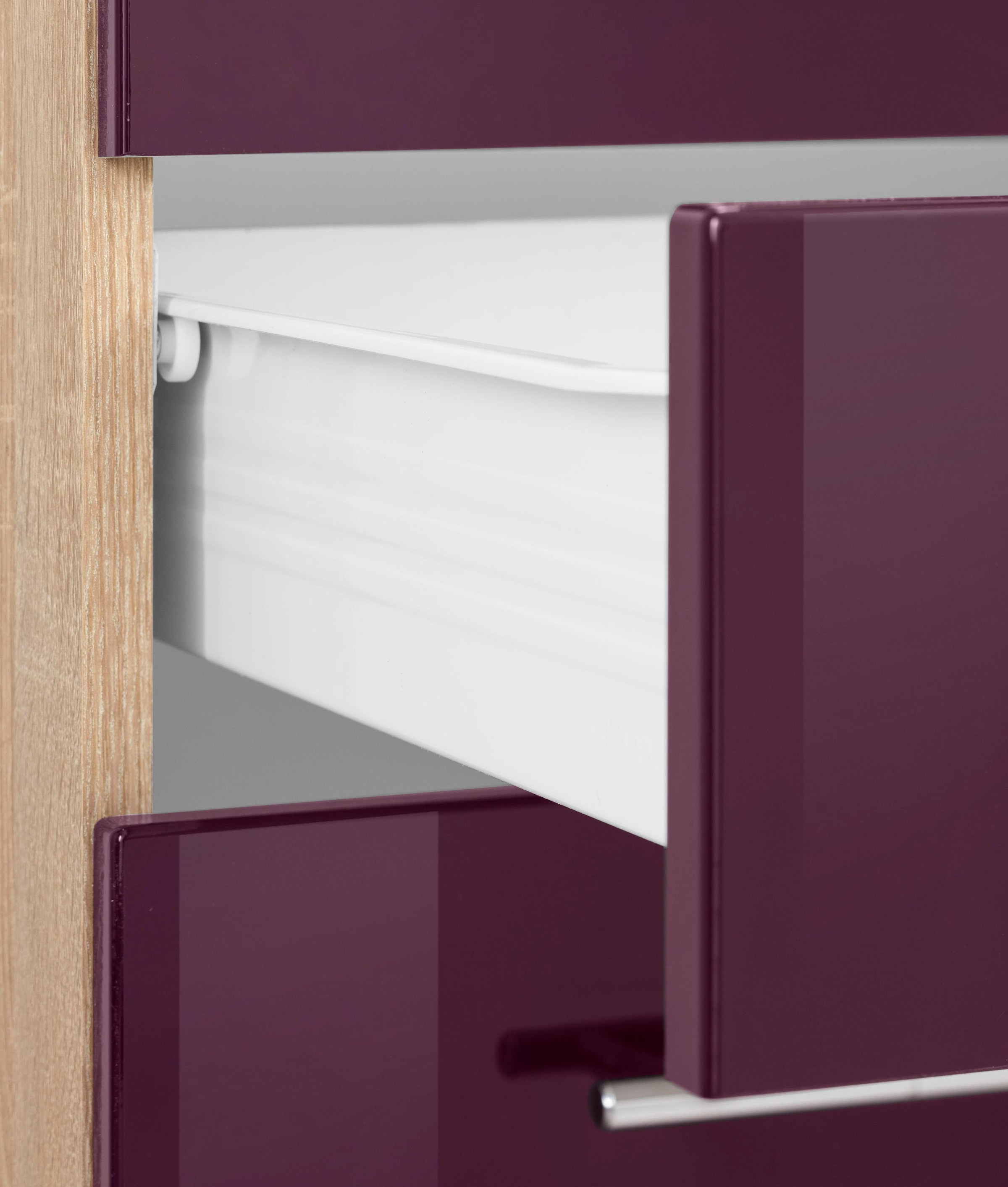 KOCHSTATION Küchenzeile »KS-Eton«, mit E-Geräten, Breite 390 cm