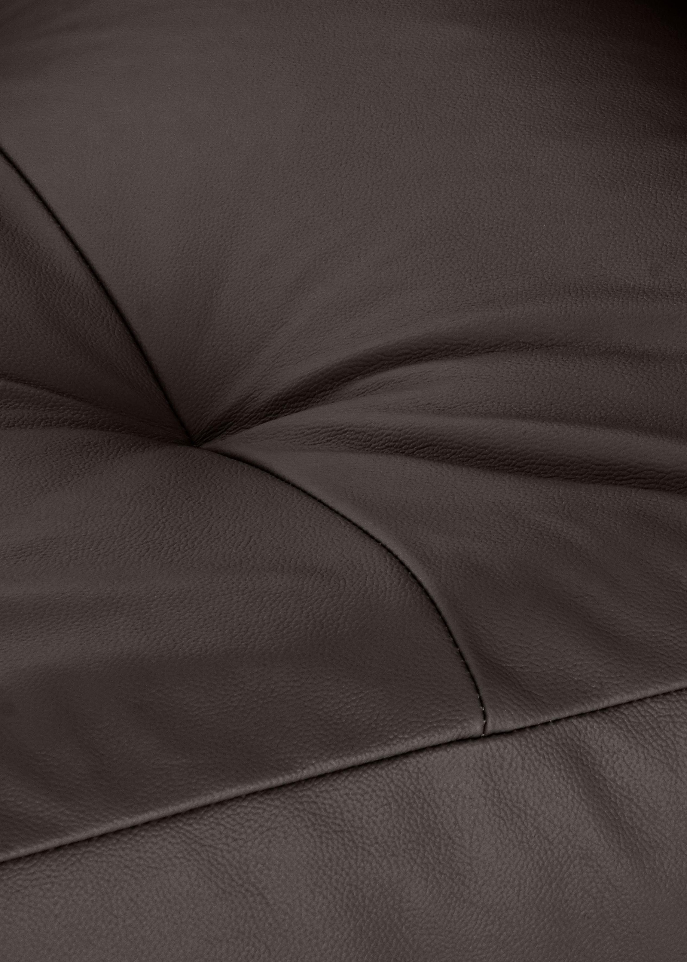 W.SCHILLIG Chaiselongue »softy«, mit dekorativer Heftung im Sitz, Füße Chrom glänzend