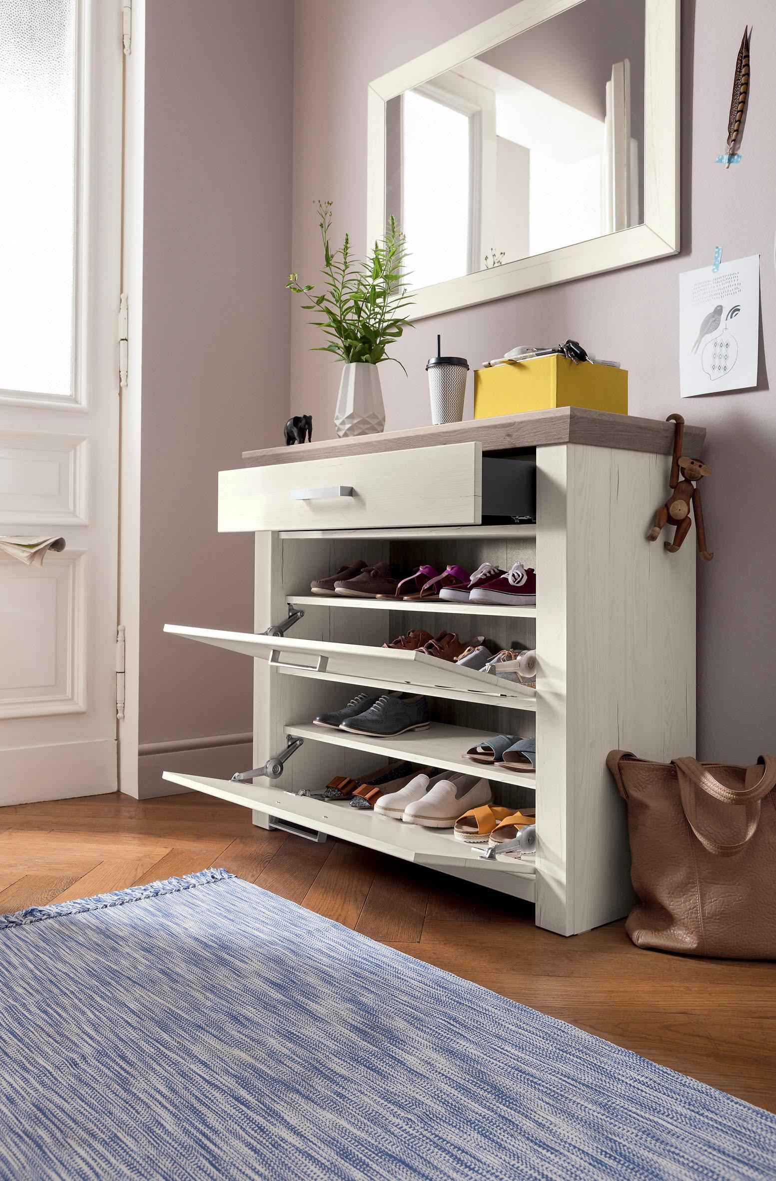 set one by Musterring Schuhschrank »york«, Typ 15, im Landhaus Stil bequem  bestellen