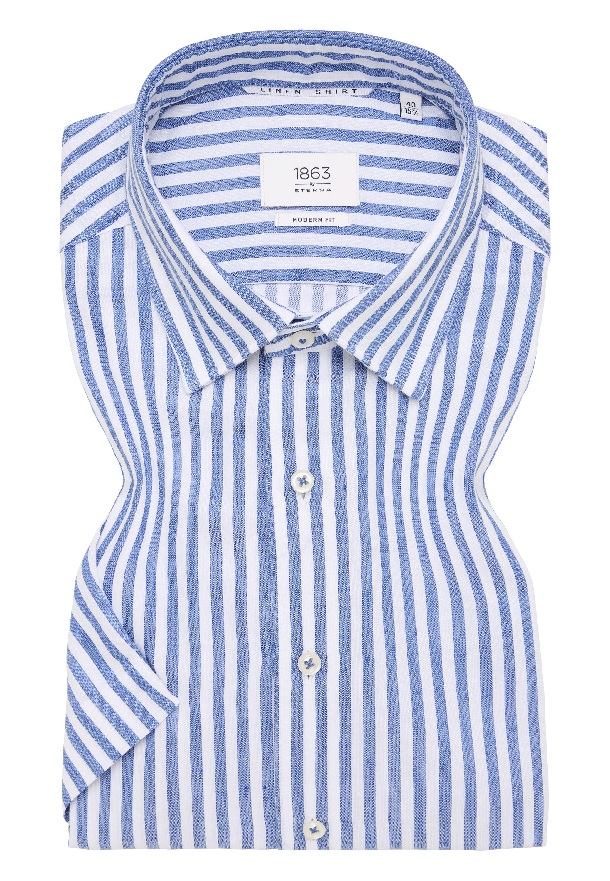 Eterna Kurzarmhemd »MODERN FIT«, EASY IRON (bügelleicht)