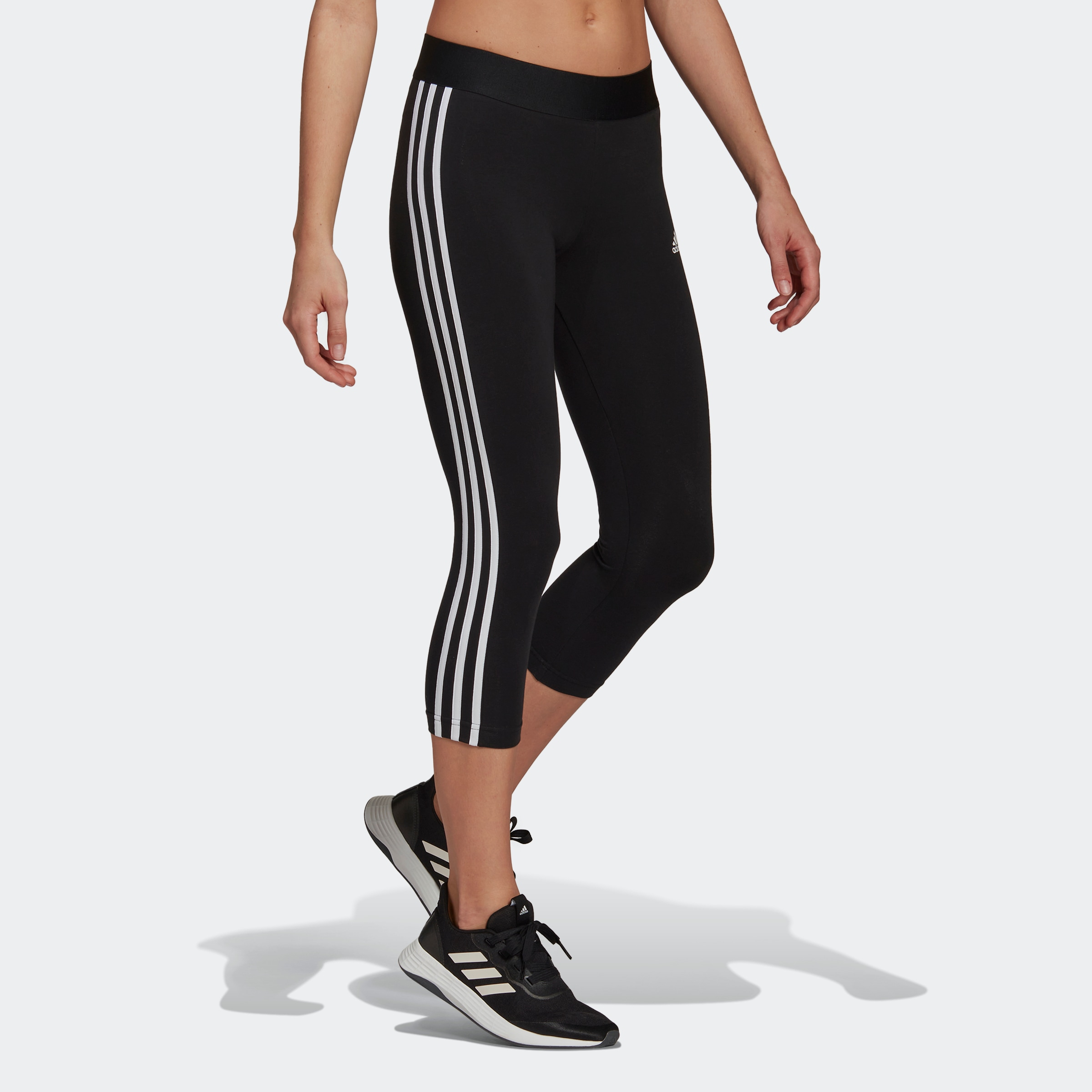 adidas Sportswear Leggings »ESSENTIALS 3STREIFEN 3/4TIGHT«, (1 tlg.)