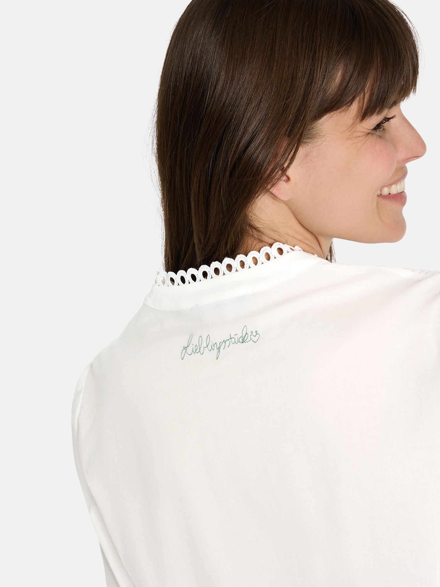 Lieblingsstück Langarmbluse »Eldrid« aus reiner Baumwolle