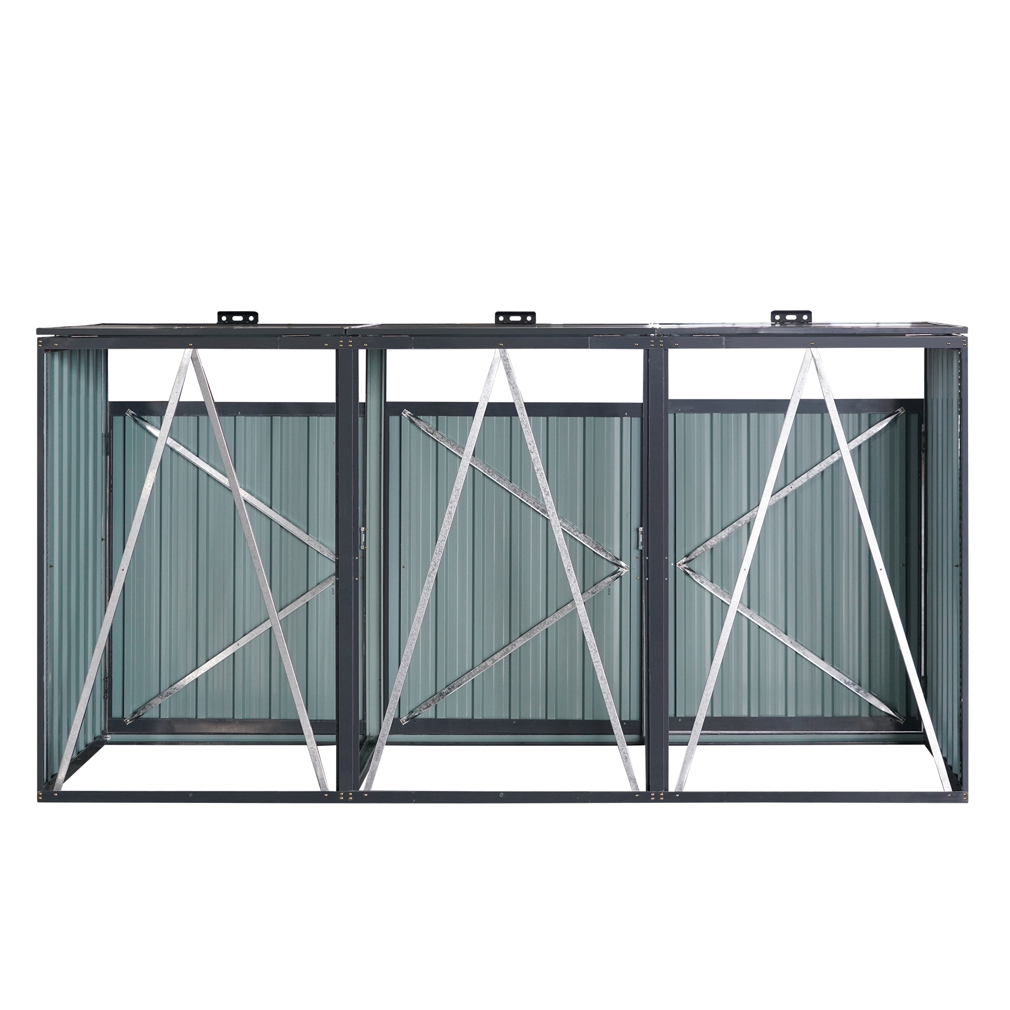 KONIFERA Mülltonnenbox »BS-MK3« BxTxH: 240x80x122 cm