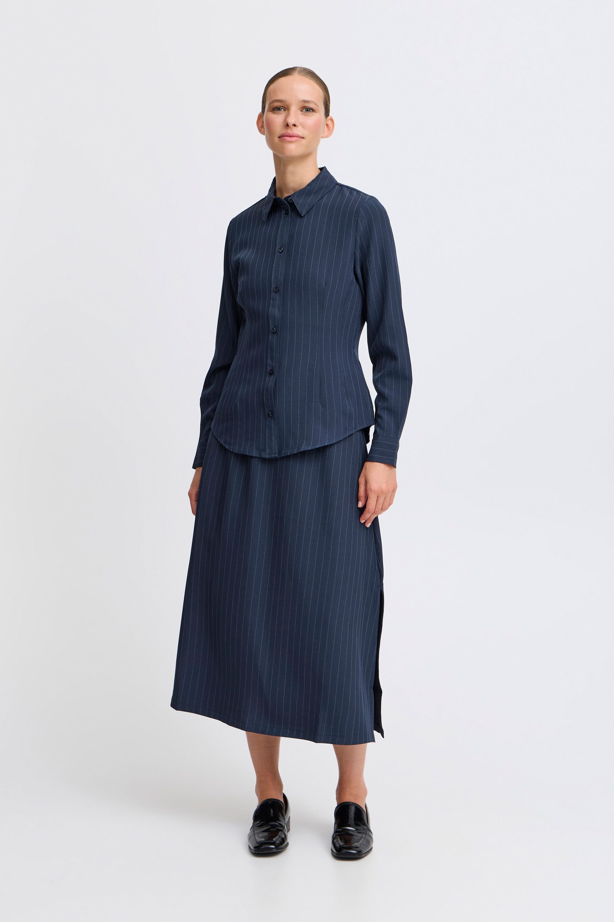 b.young Tunika »Langarmbluse BYMMMIDDE SHORT SHIRT -«
