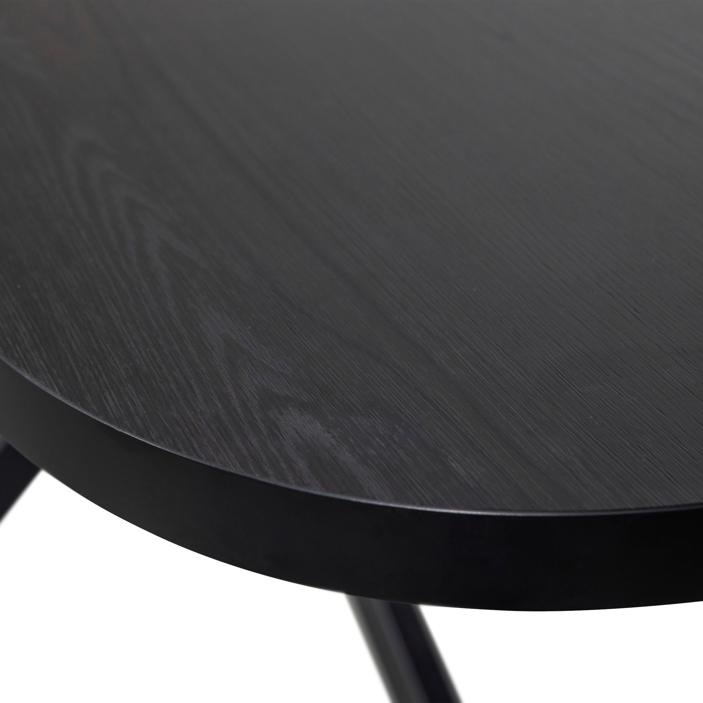 WOOOD Esstisch »Arros MDF Lackiert Ausziehbar, B 220 x T 90 x H 75 cm« Ovale Form, Tragkraft Mittelteil 100 kg, sichtbare Maserung