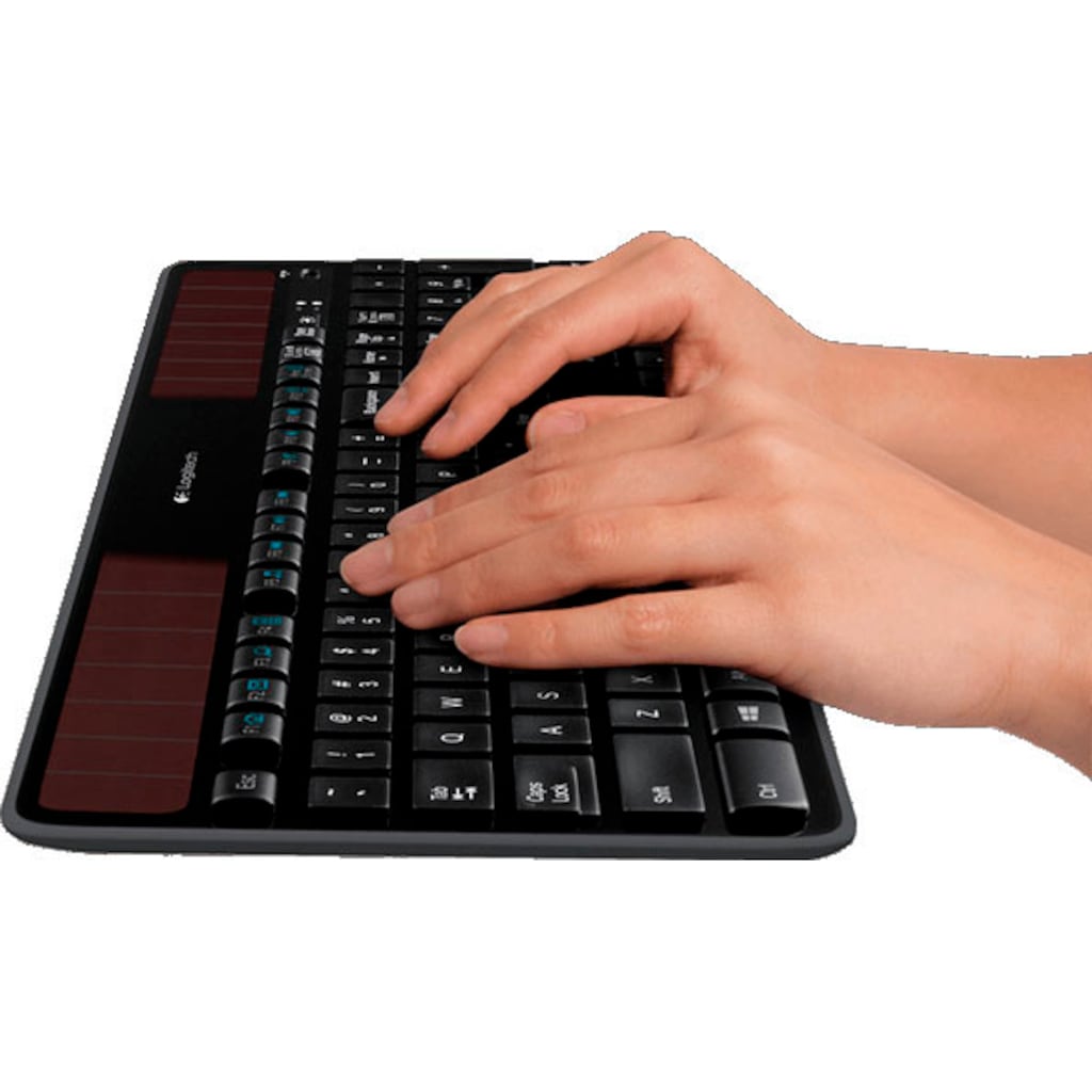 Logitech Tastatur »Wireless Solar Keyboard K750 - DE-Layout«