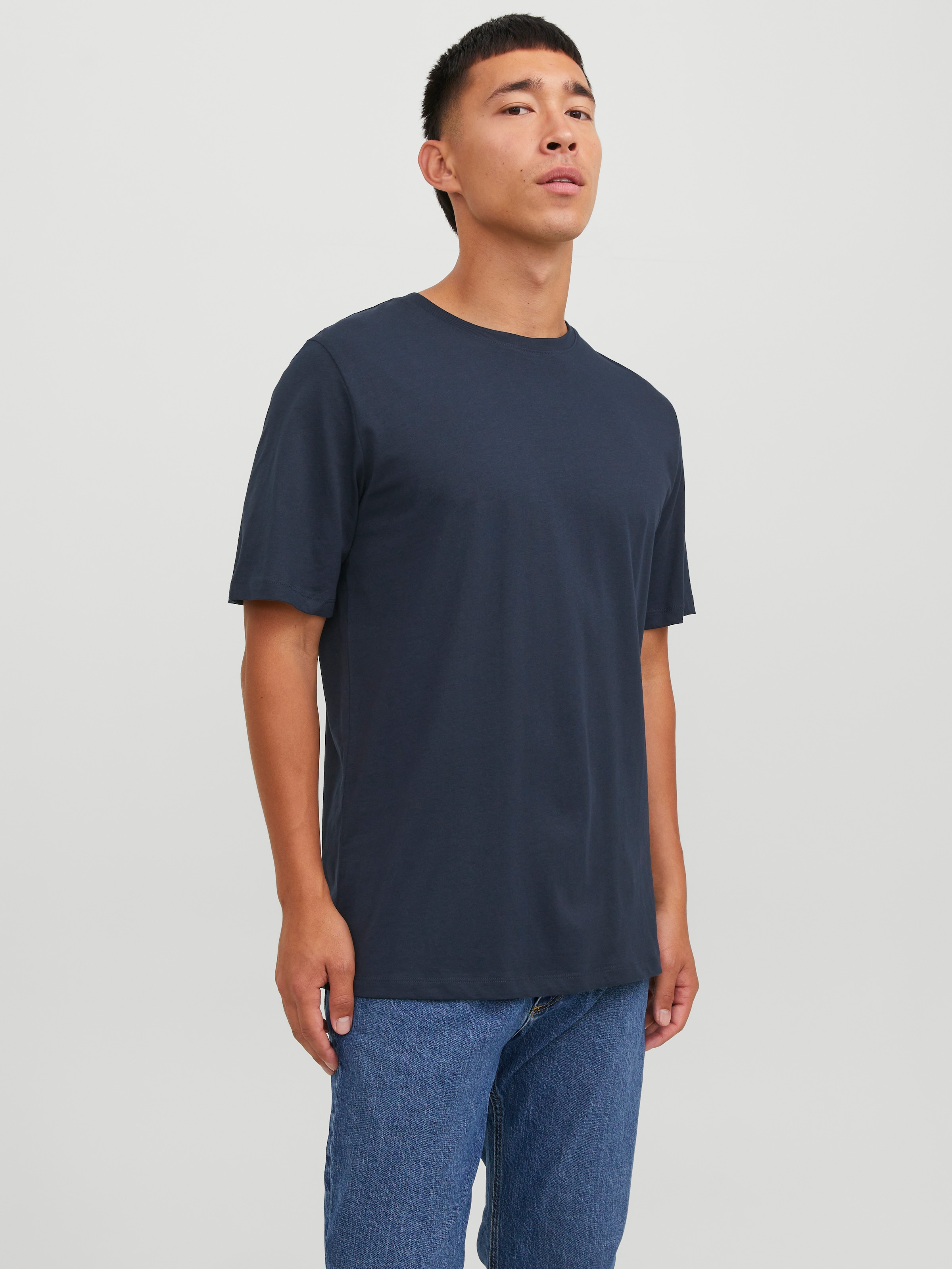 Jack & Jones Rundhalsshirt »JJEORGANIC BASIC TEE SS O-NECK NOOS«