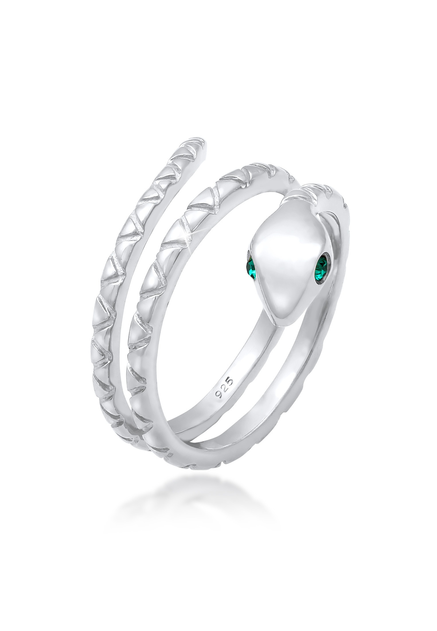 Elli Silberring »Ring Pinky Schlange Statement 925 Silber«