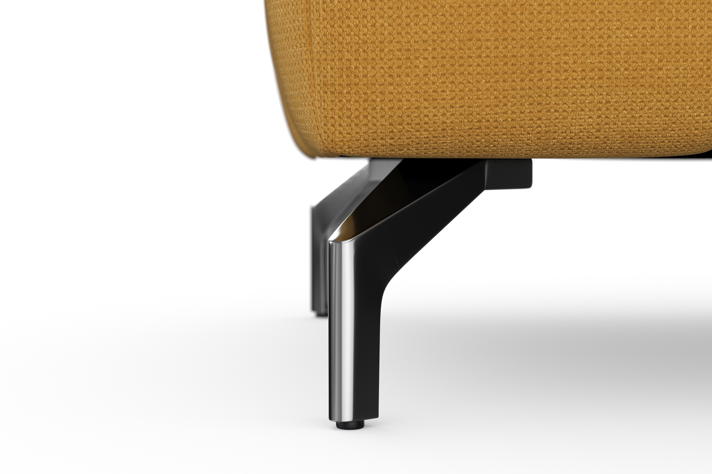 sit&more Hocker »Cool« mit silberfarbenen Füßen