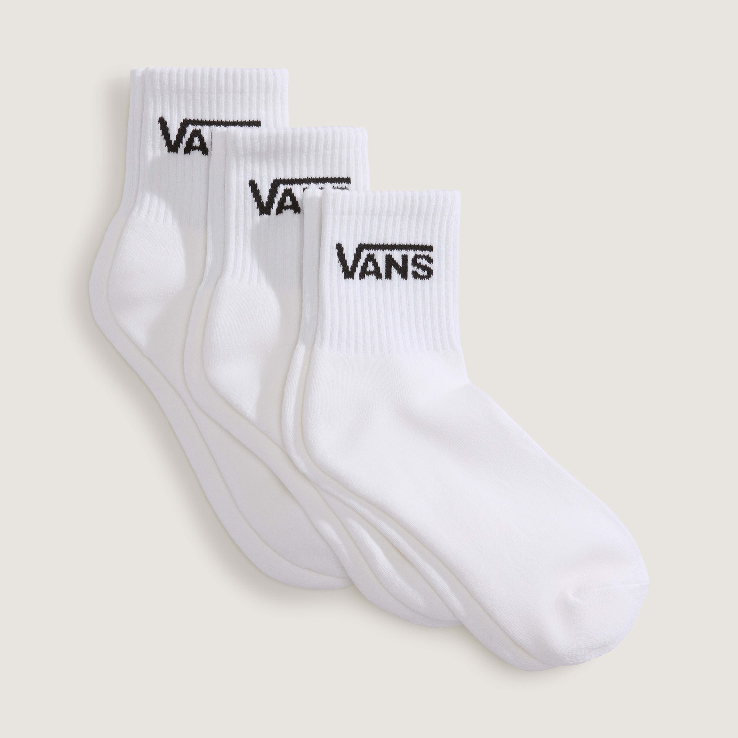 Vans Socken »CLASSIC HALF CREW 3er Pack« 3 Stk. tlg. für sportive Aktivitäten, sportlicher Stil, weiches Material