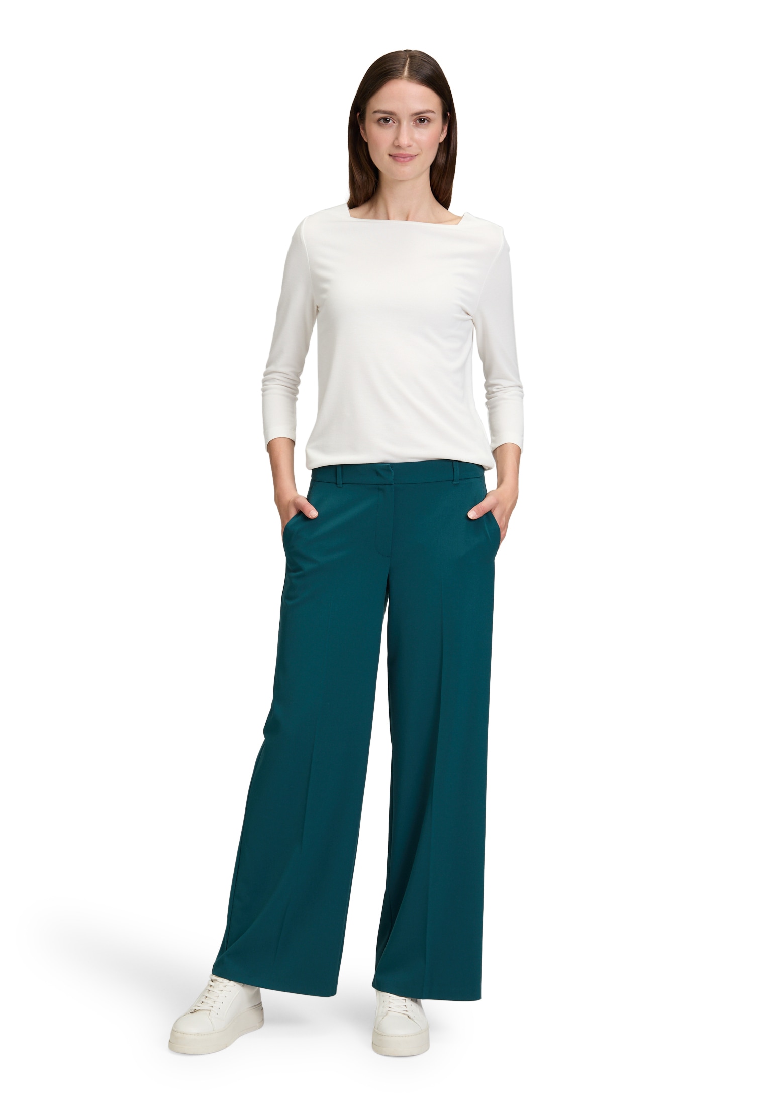 Betty&Co Langarmshirt »Casual-Shirt mit 3/4 Arm«