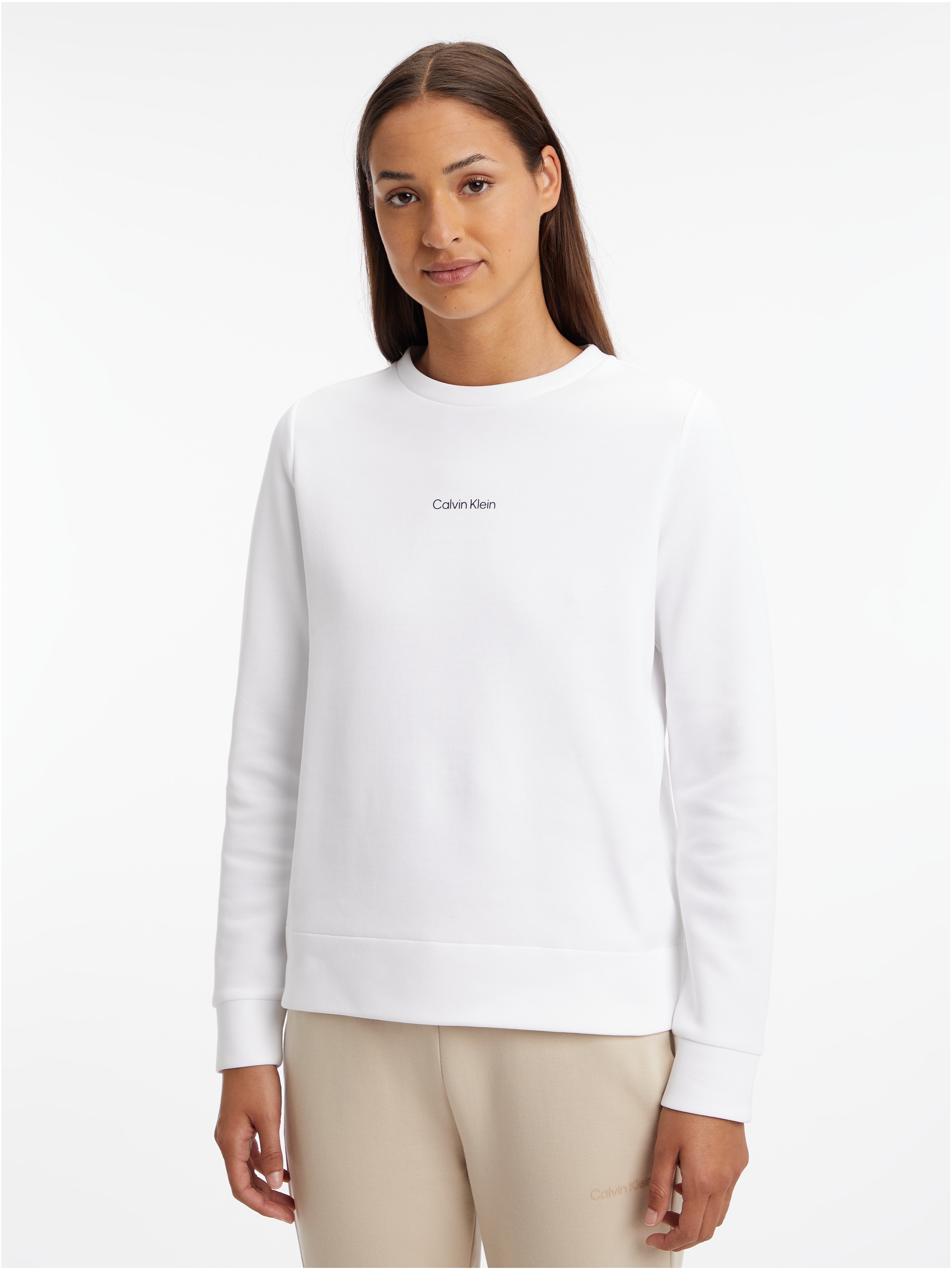 Sweatshirt »MICRO LOGO ESS SWEATSHIRT«, mit Rundhalsausschnitt