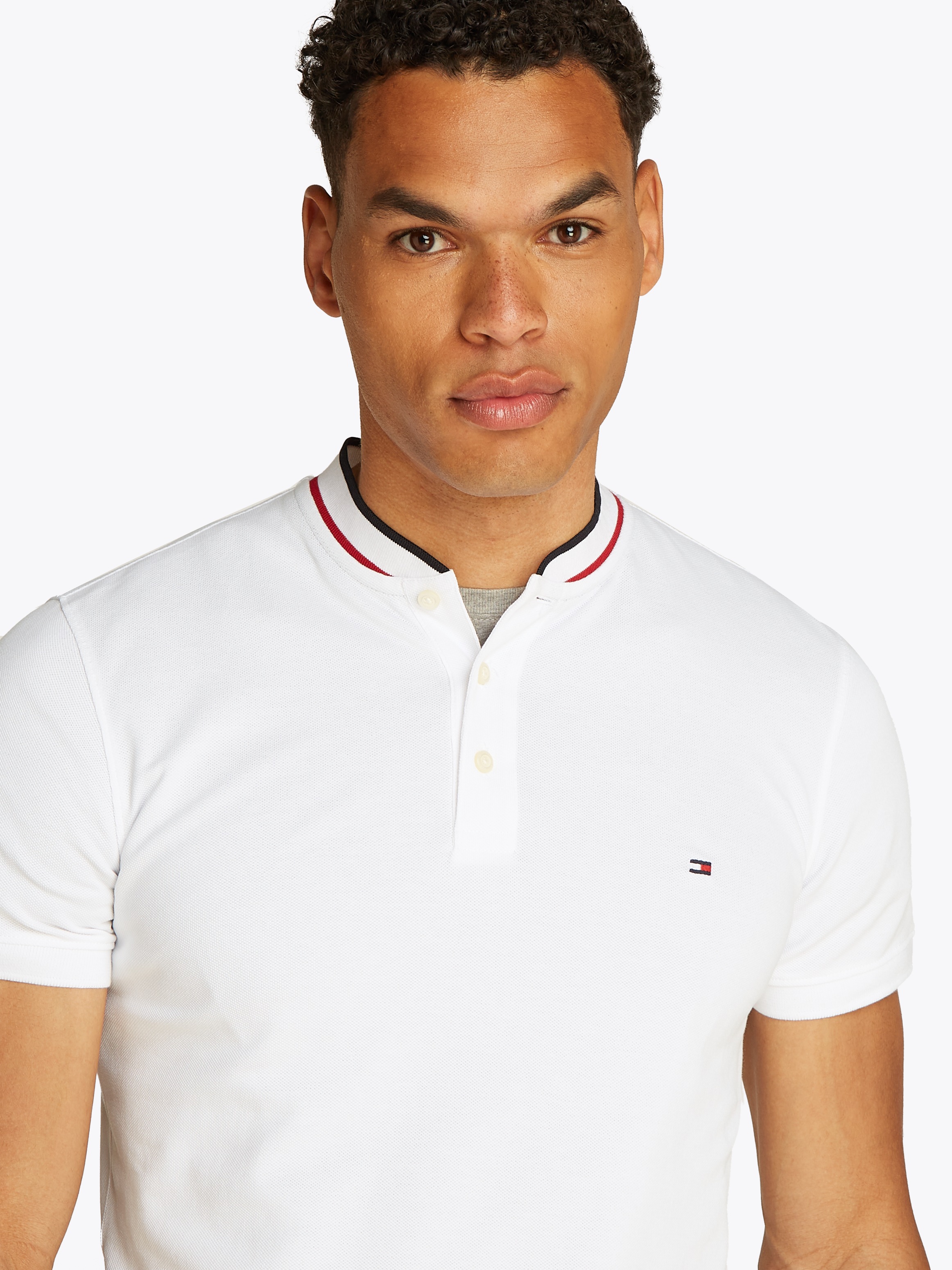 Tommy Hilfiger Poloshirt »MAO RWB TIPPED SLIM POLO«