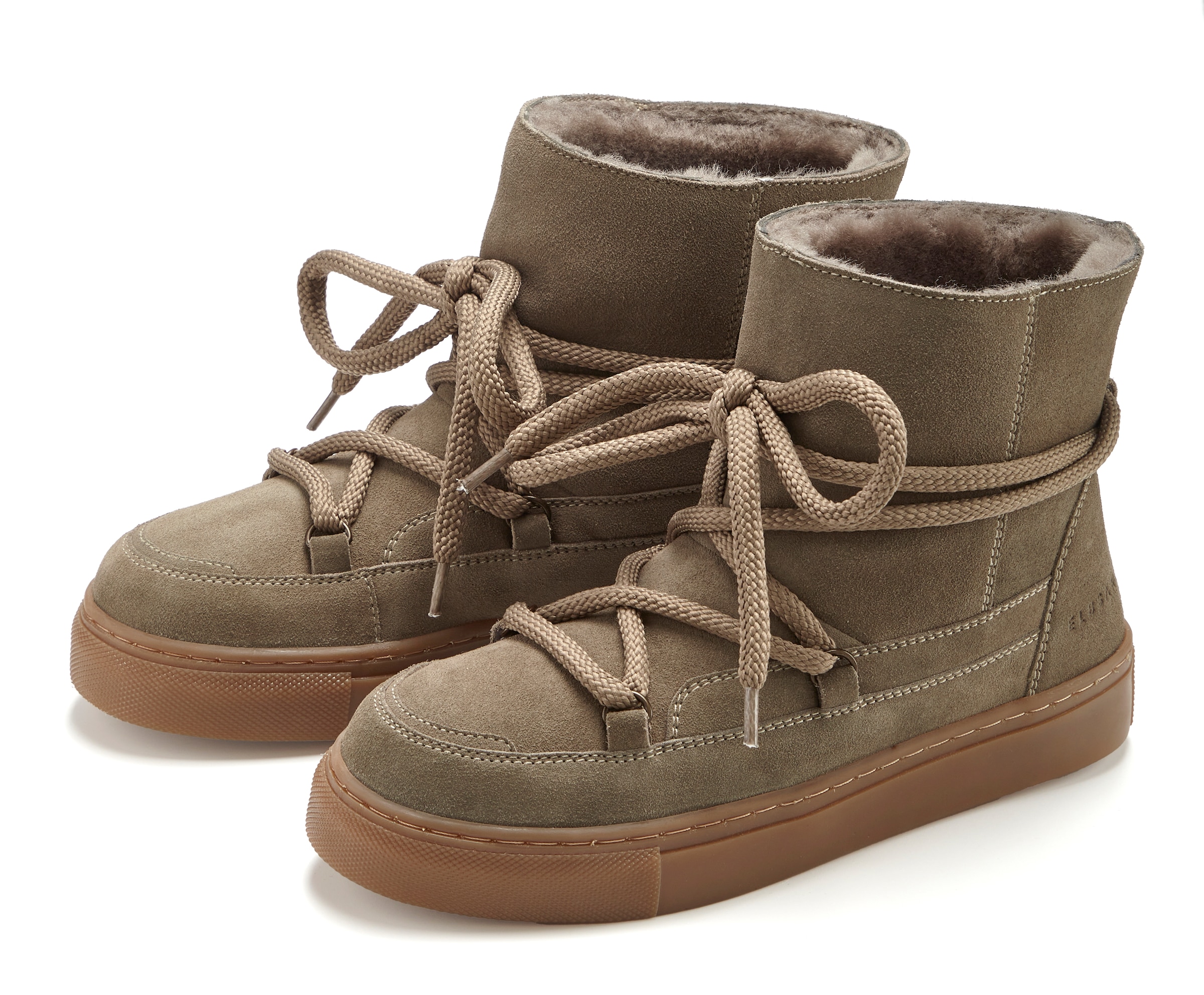 Elbsand Stiefelette »Boots, Winterstiefelette, Winterboots, Stiefel, Lederstiefelette«  aus Leder mit kuscheligem Lammfell