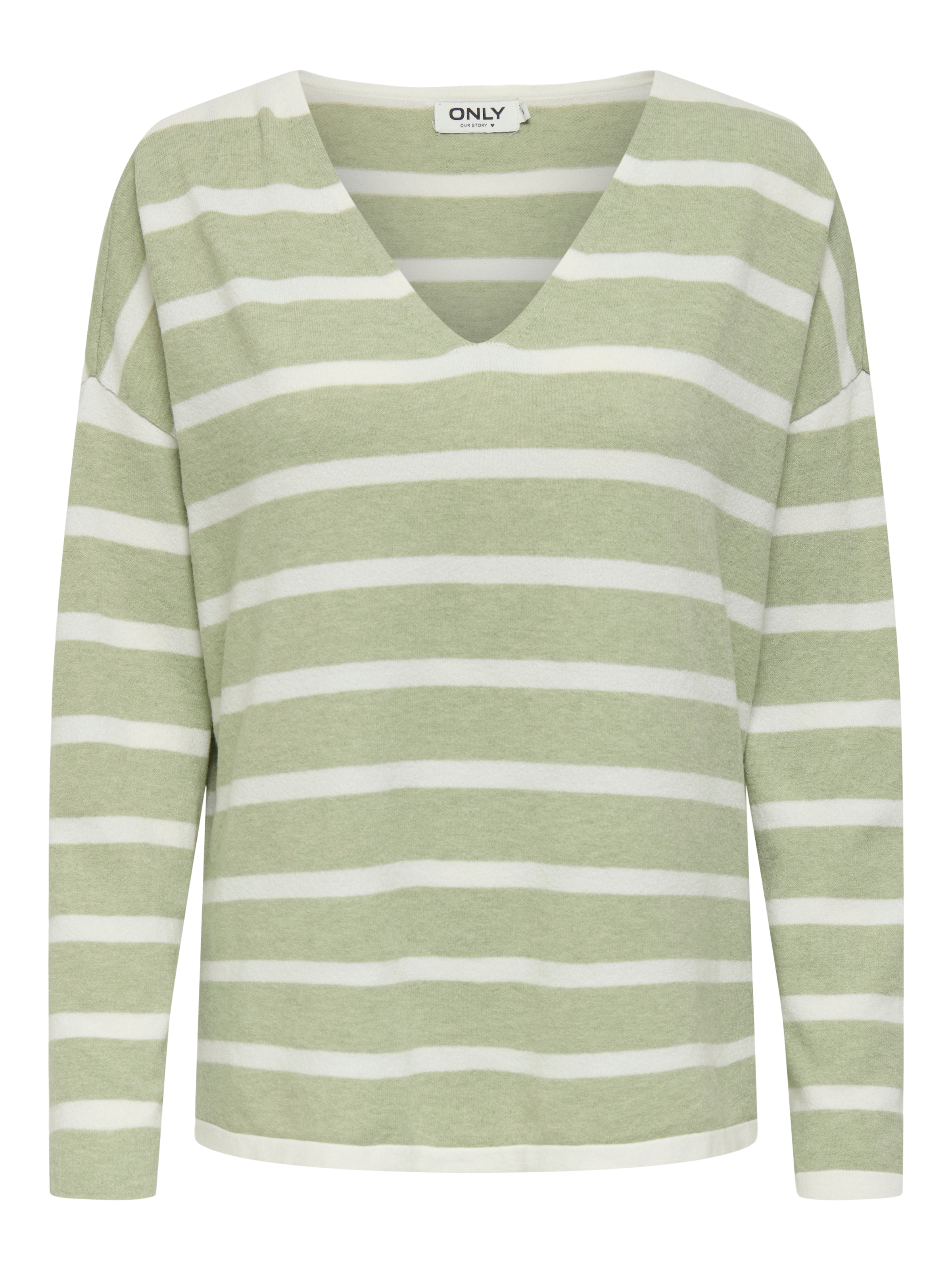 ONLY Strickpullover »ONLAMALIO LIFE LS V-NECK KNT«