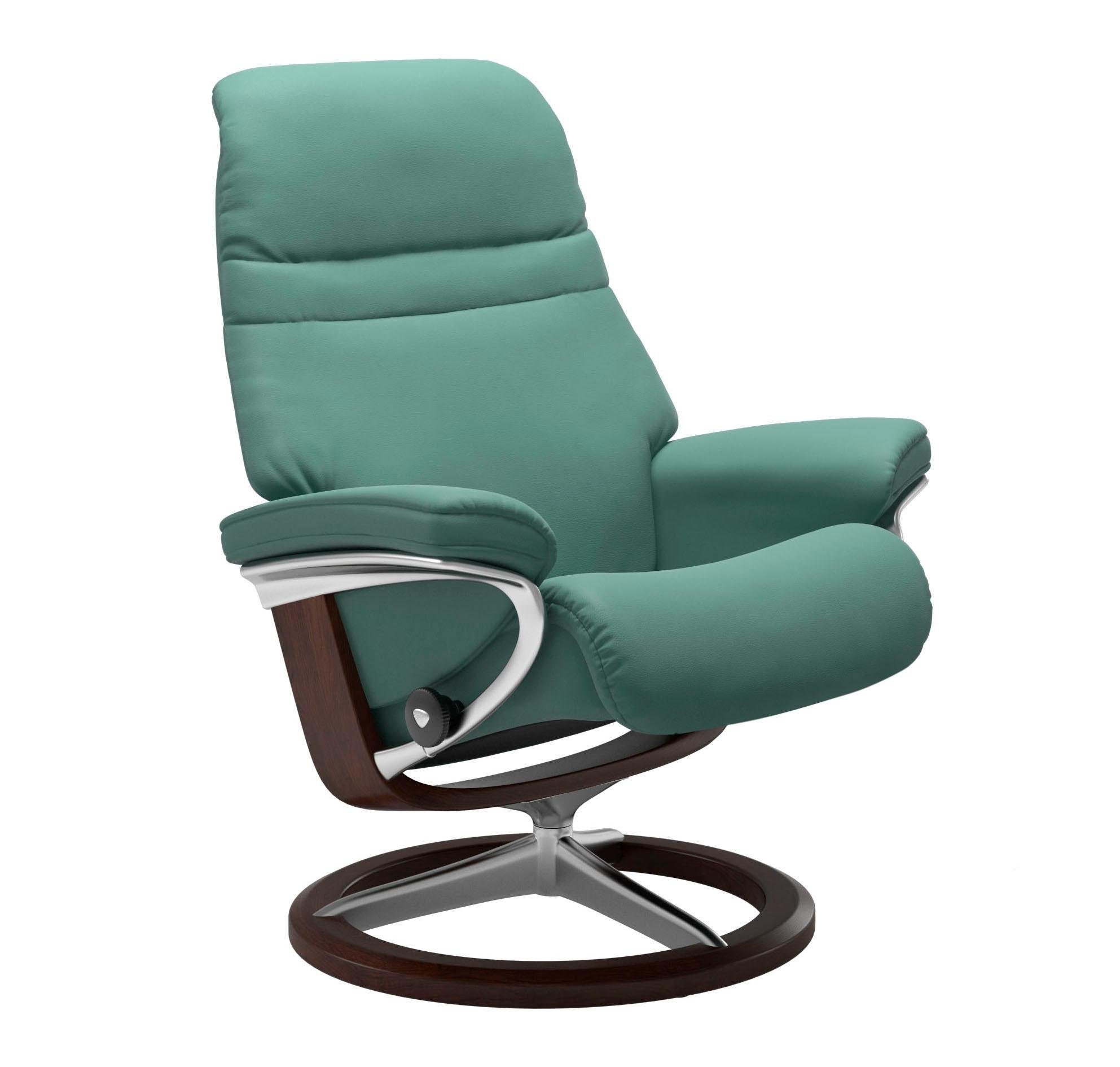 Stressless® Relaxsessel »Sunrise«, mit Signature Base, Größe M, Gestell Braun