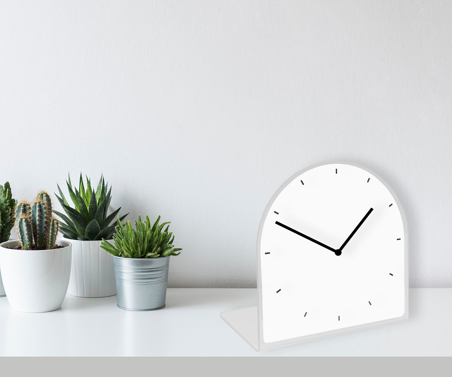 queence Tischuhr "Helene" Tisch, Uhr, modern, geräuschlos