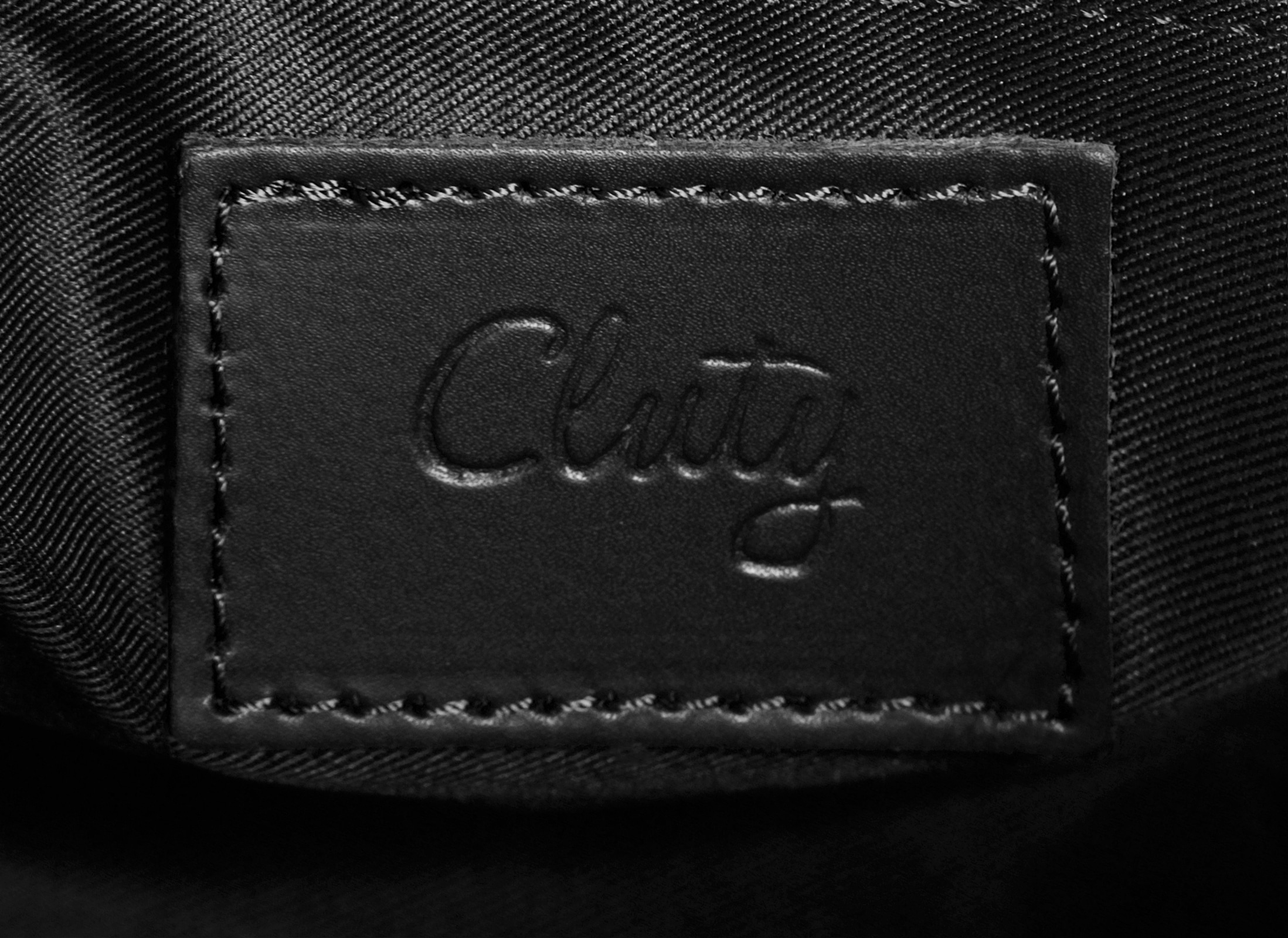 Cluty Henkeltasche, echt Leder, Made in Italy