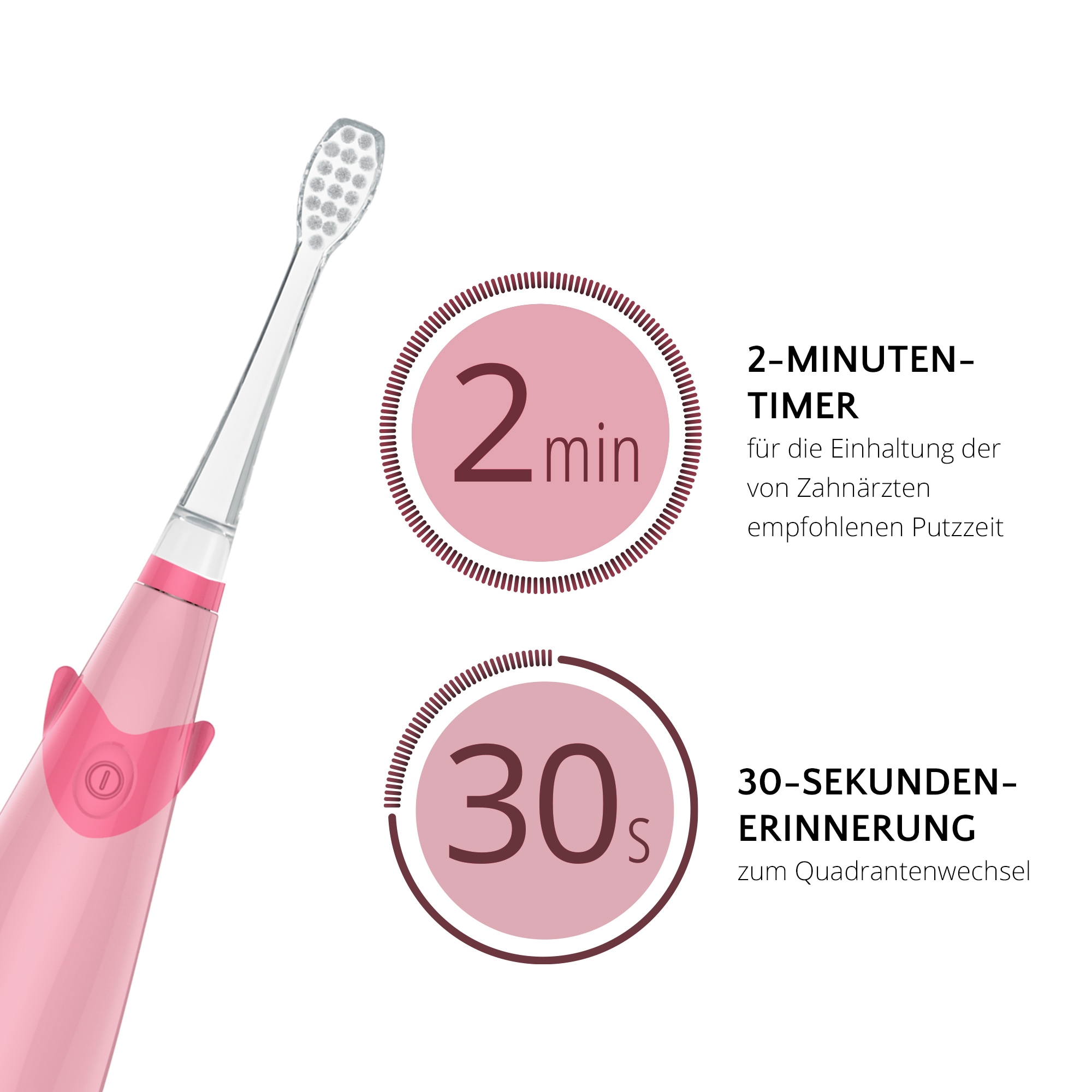 AILORIA Elektrische Kinderzahnbürste »Kinder-Schallzahnbürste BUBBLE BRUSH«