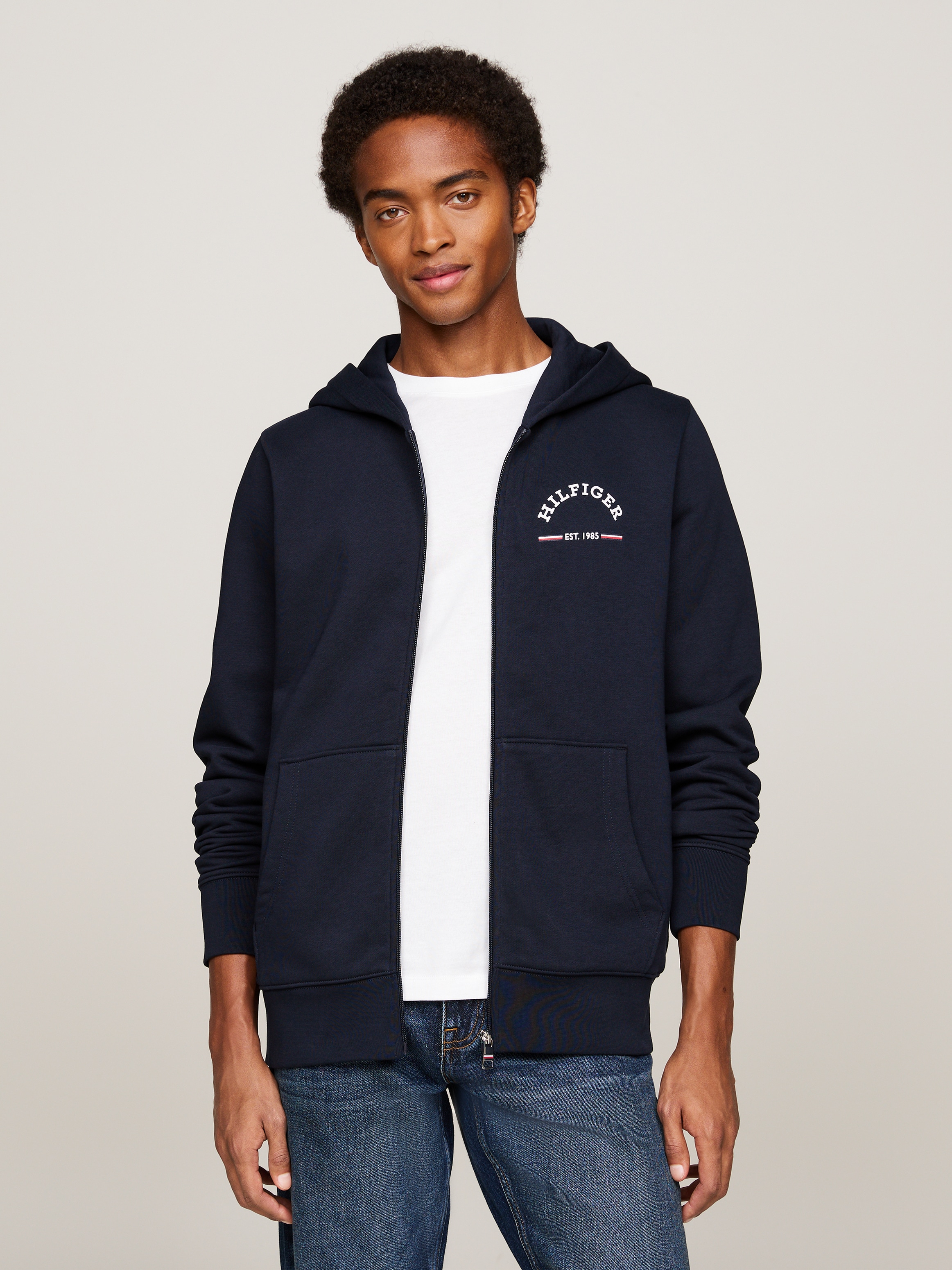 Kapuzensweatjacke »ROUNDALL HOODED ZIP THROUGH«