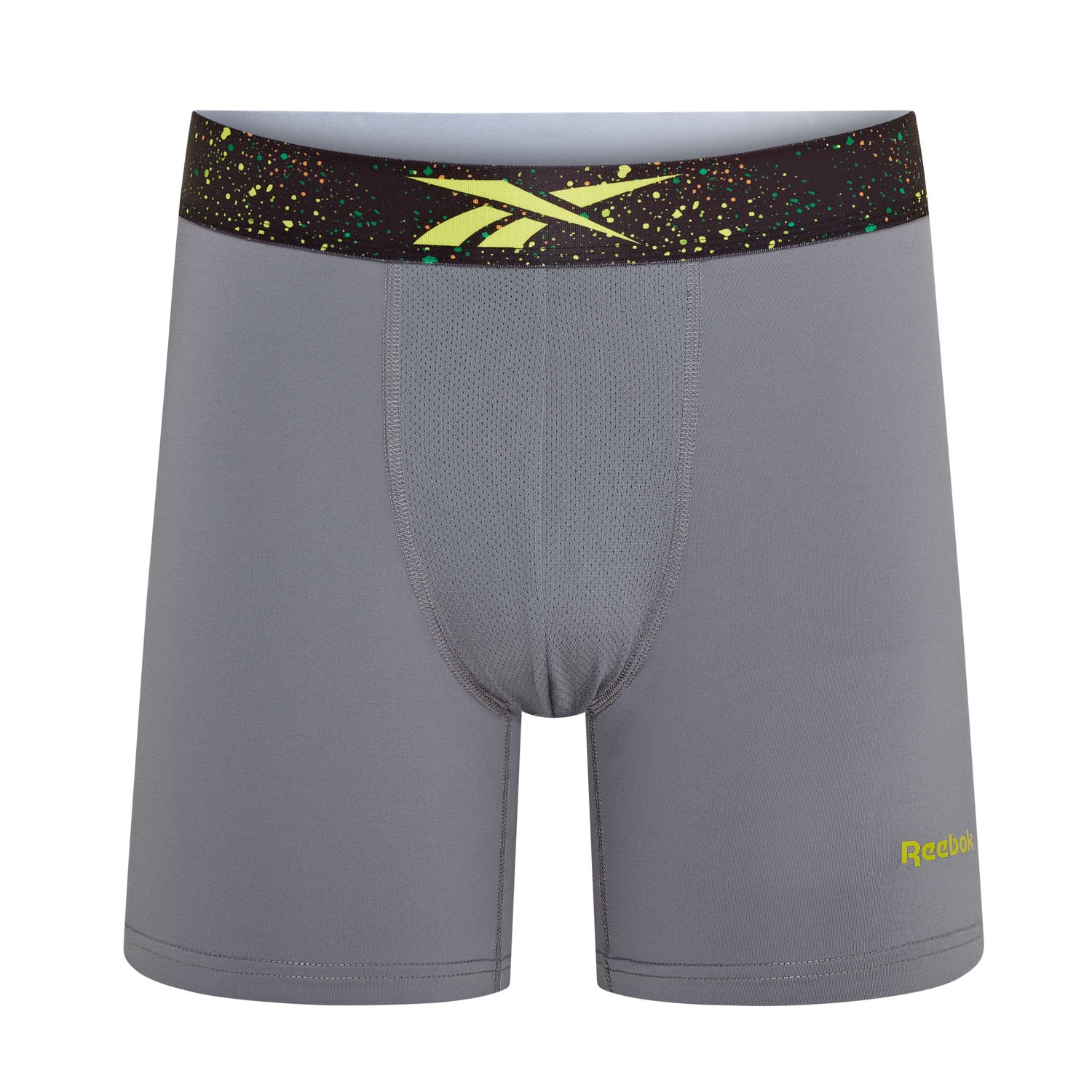 Reebok Trunk »BENJI« 3er Pack,  basic, feuchtigkeitsregulierend, mit Logo, mit Muster, breiter Bund