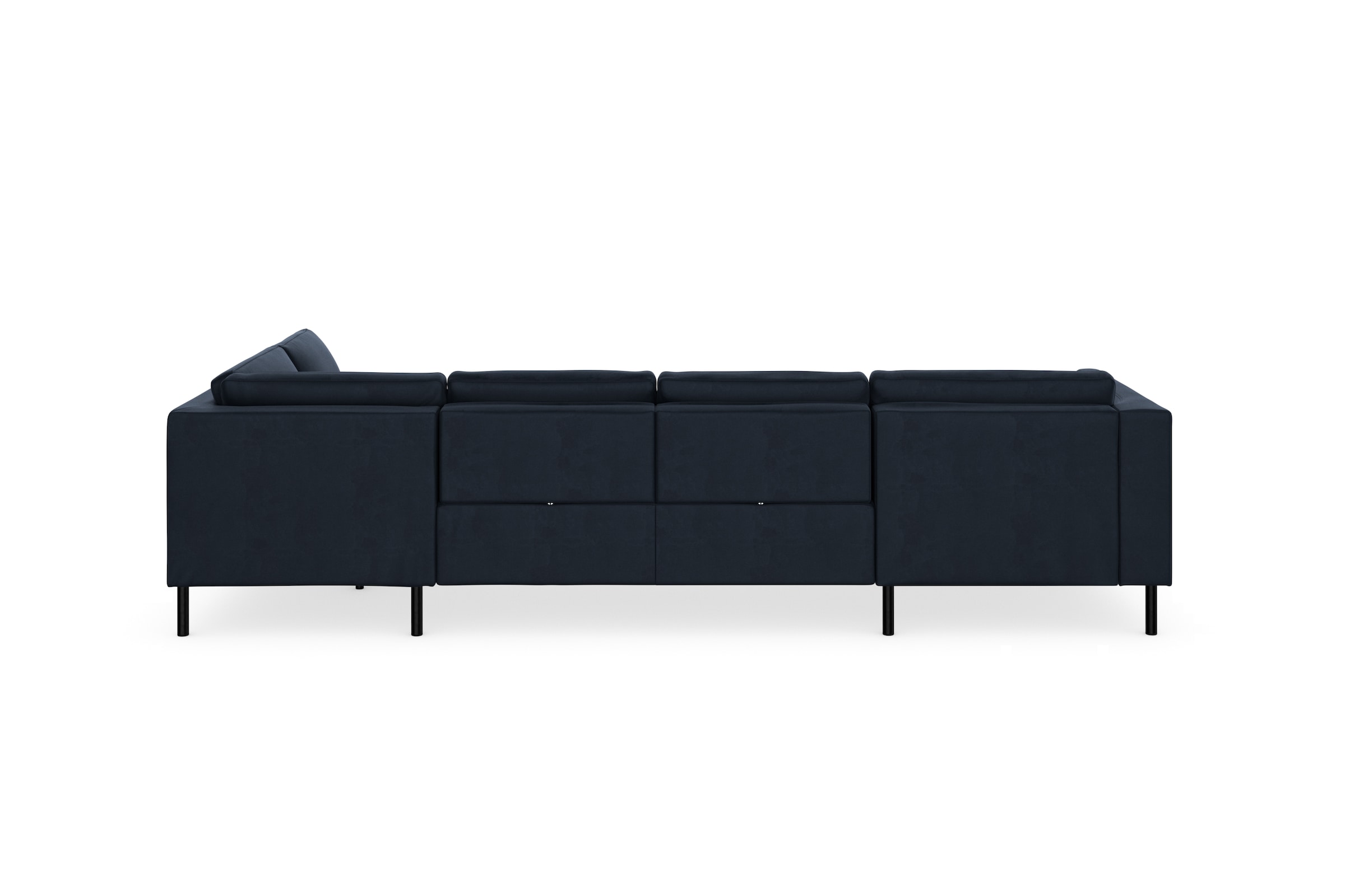 sit&more Wohnlandschaft »Lindholm U-Form«, mit Sitztiefenverstellung und Federkern