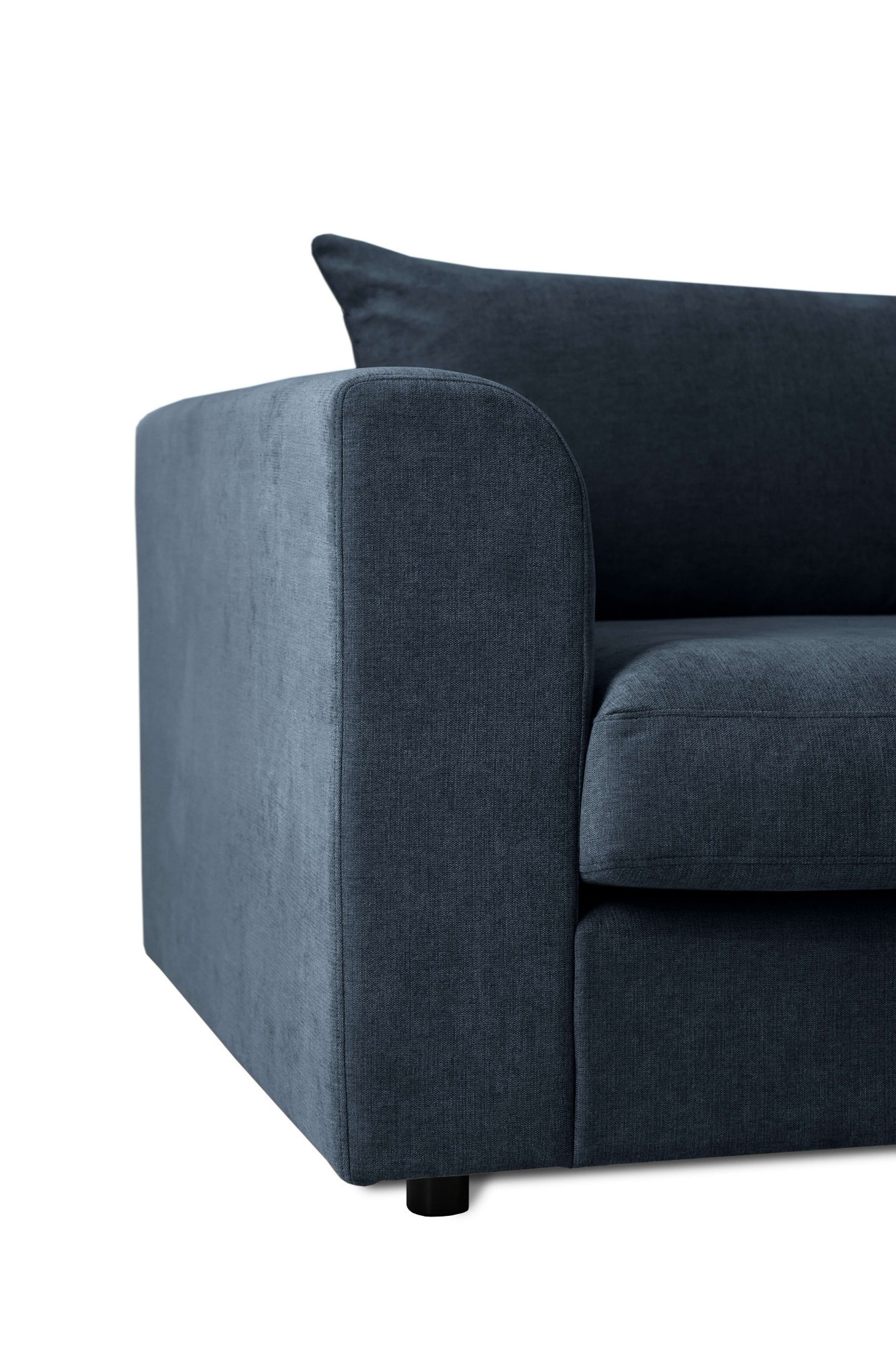 LeGer Home by Lena Gercke Ecksofa »Avelina«, (2 St.), Breite 297 cm, in Cord- und Chenille- Stoff, Rückenkissen mit Federn