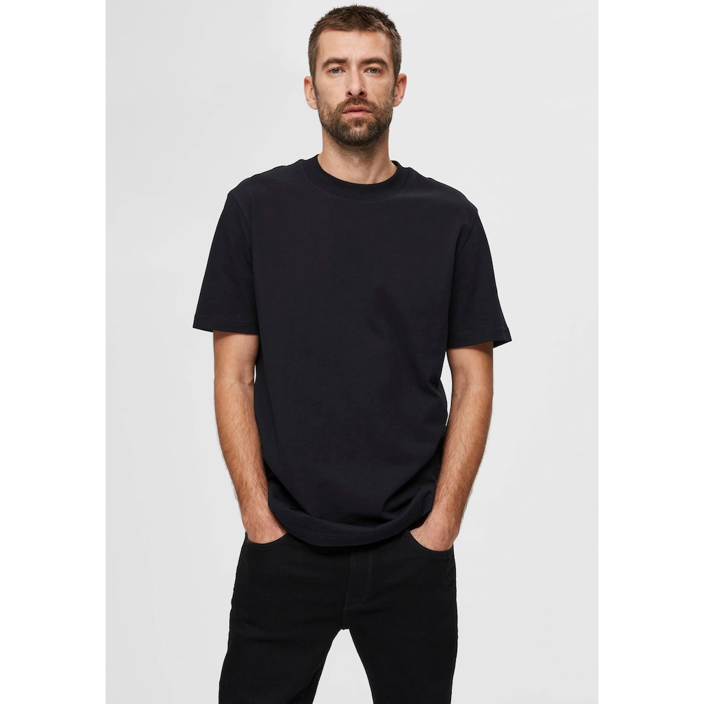 SELECTED HOMME Rundhalsshirt »SE T-Shirt«