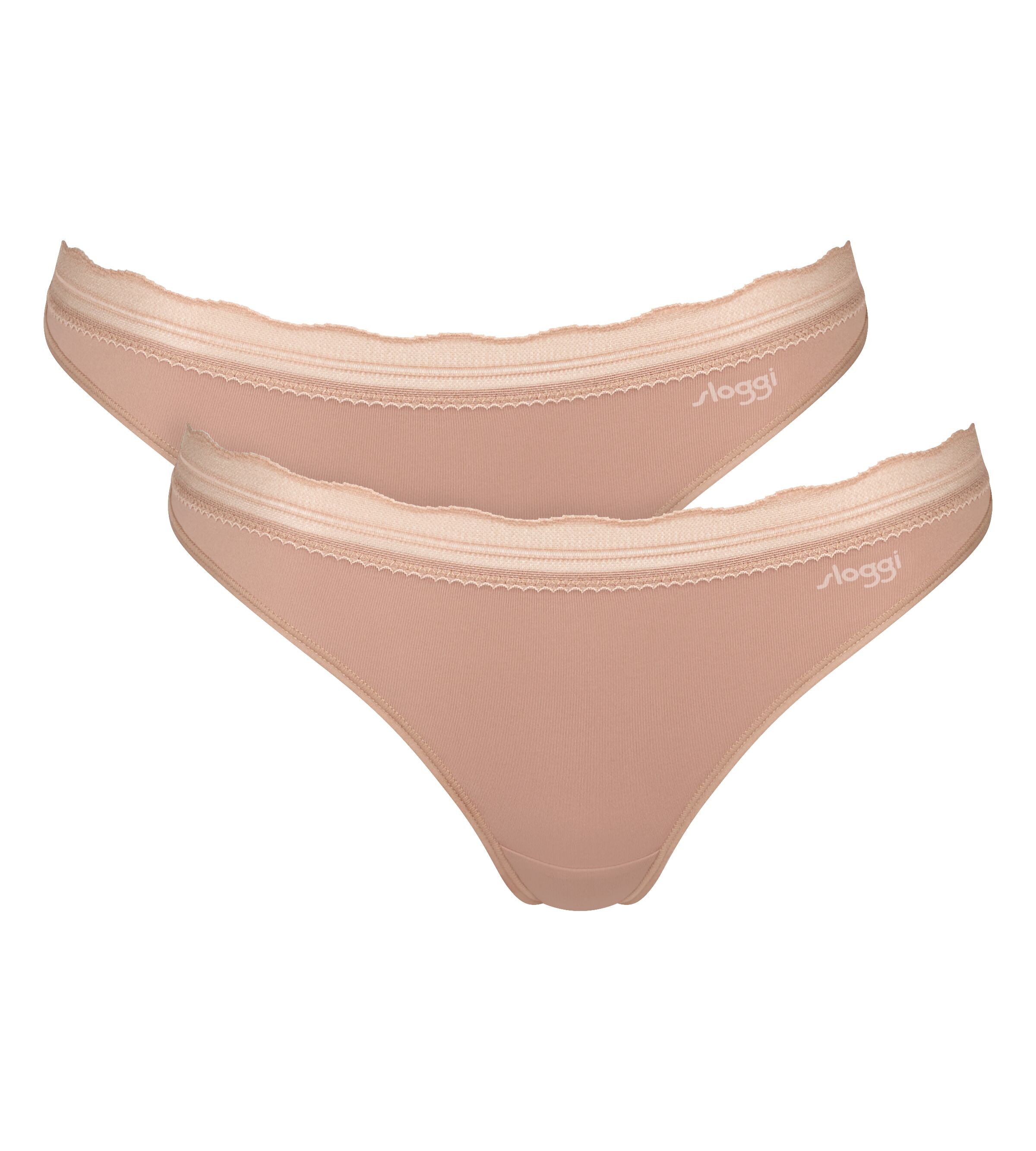 sloggi String »GO Blush String 2P« mit Spitzendetails