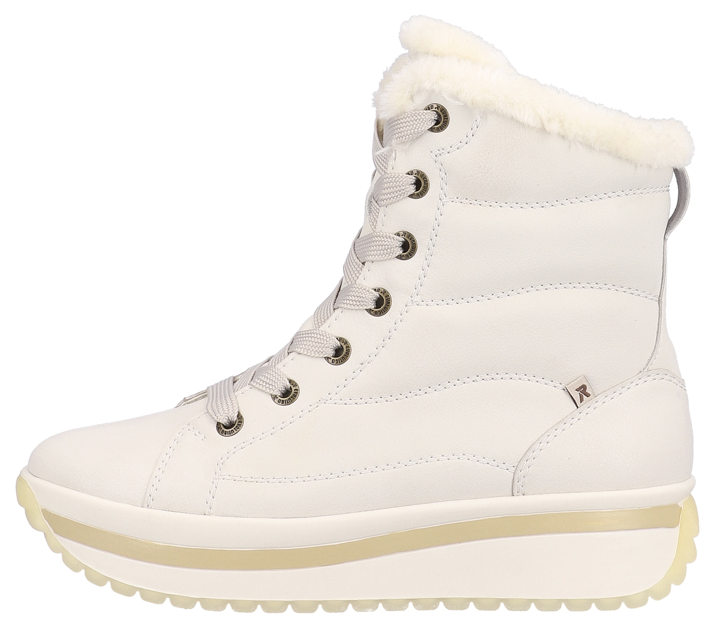 Rieker EVOLUTION Winterboots, Schnürboots, Stiefelette mit praktischem Innenreißverschluss