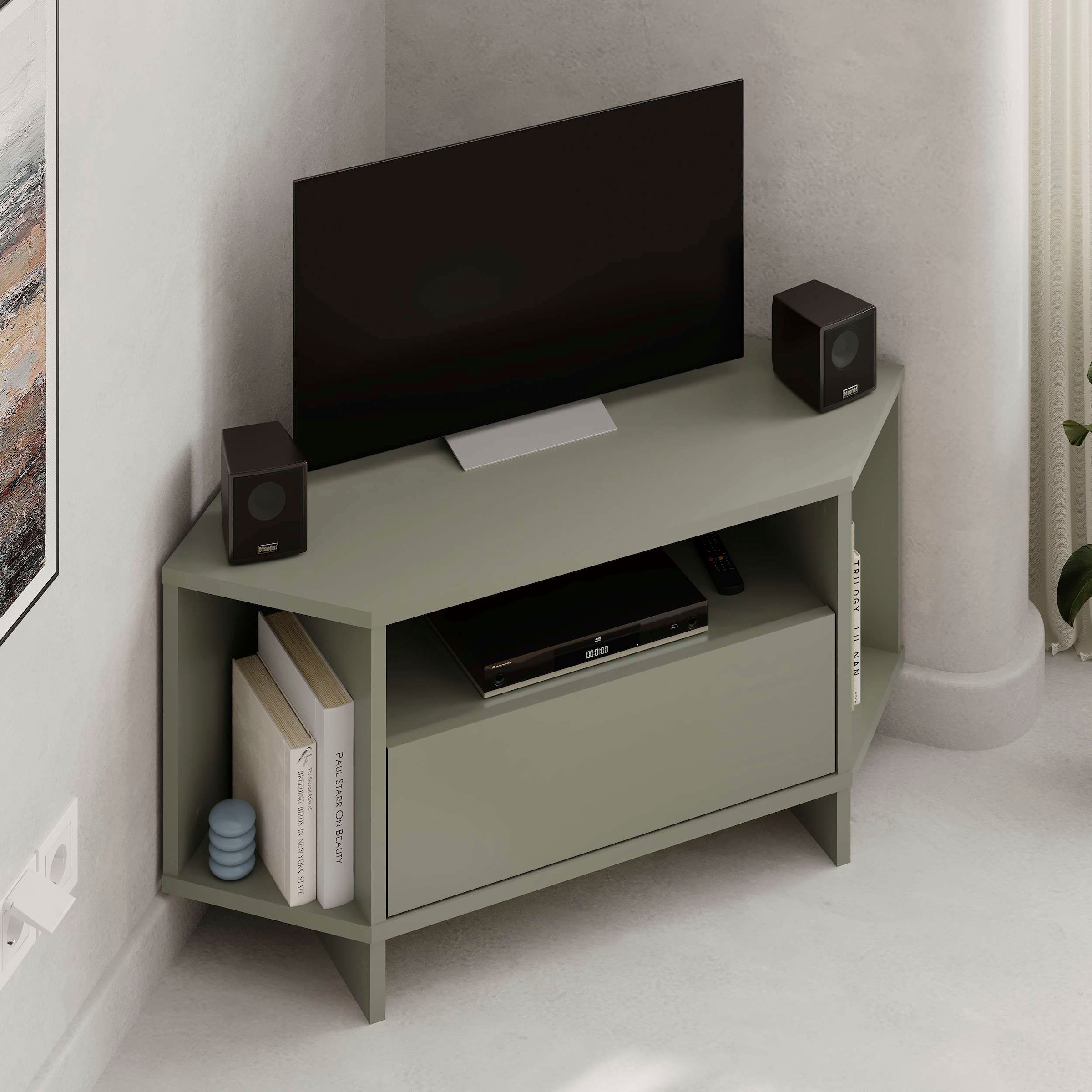 Decortie TV-Schrank »Viva TV Schrank«, (Packung), Einfache Montage,Platzsparend
