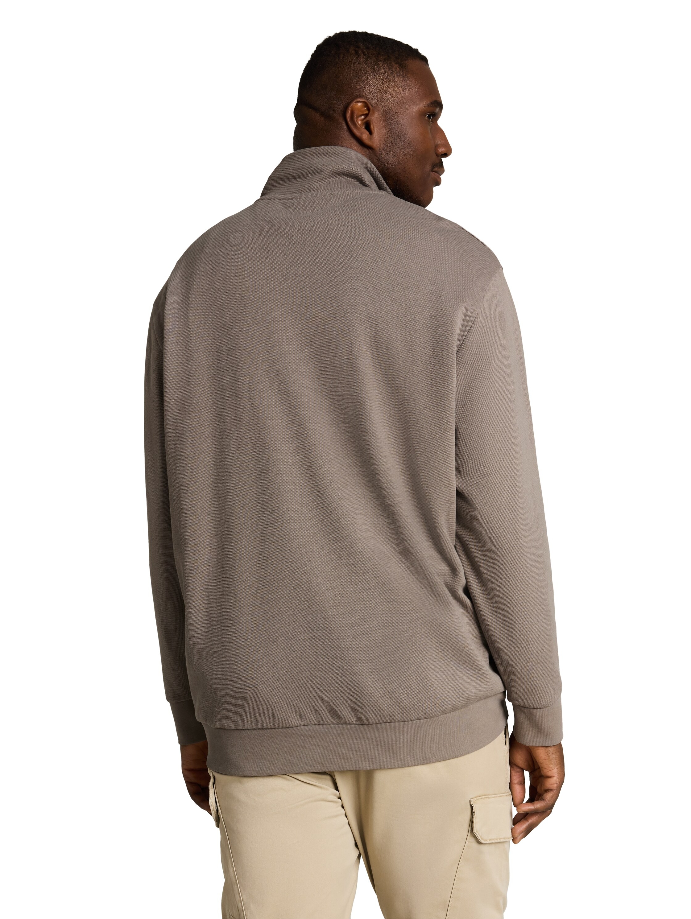 TOM TAILOR PLUS Sweatshirt , mit Troyer-Kragen / Große Größen
