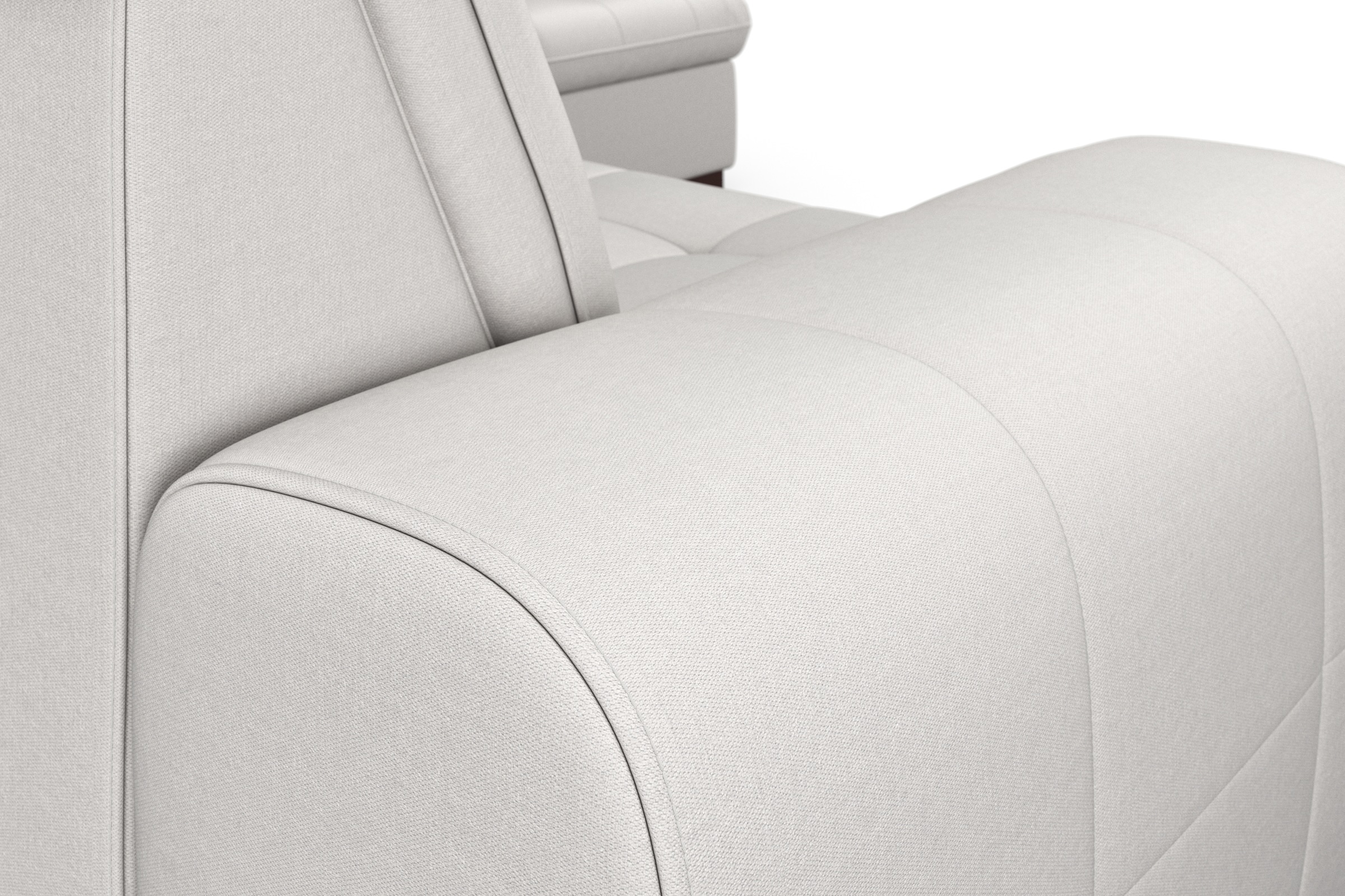sit&more Ecksofa »Luxor L-Form«, wahlweise mit Bettfunktion, Bettkasten und Kopfteilverstellung