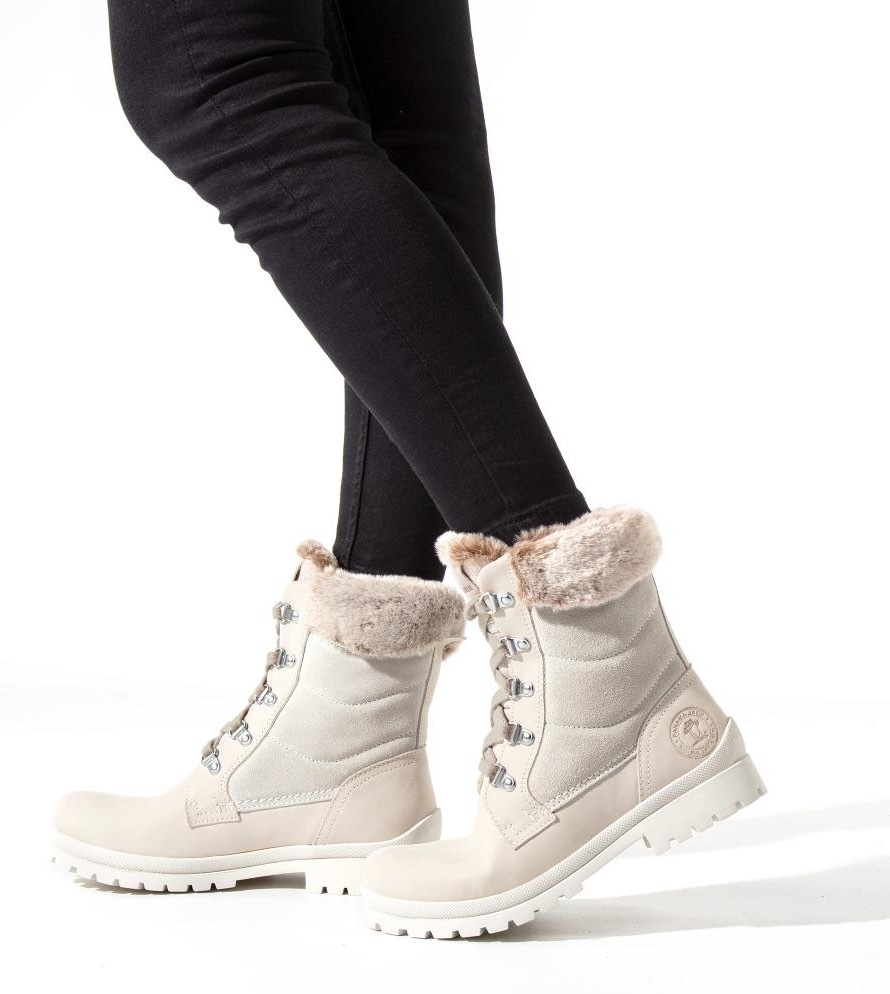 Panama Jack Winterboots »Tuscani«, mit kuscheligem Fellimitat-Kragen