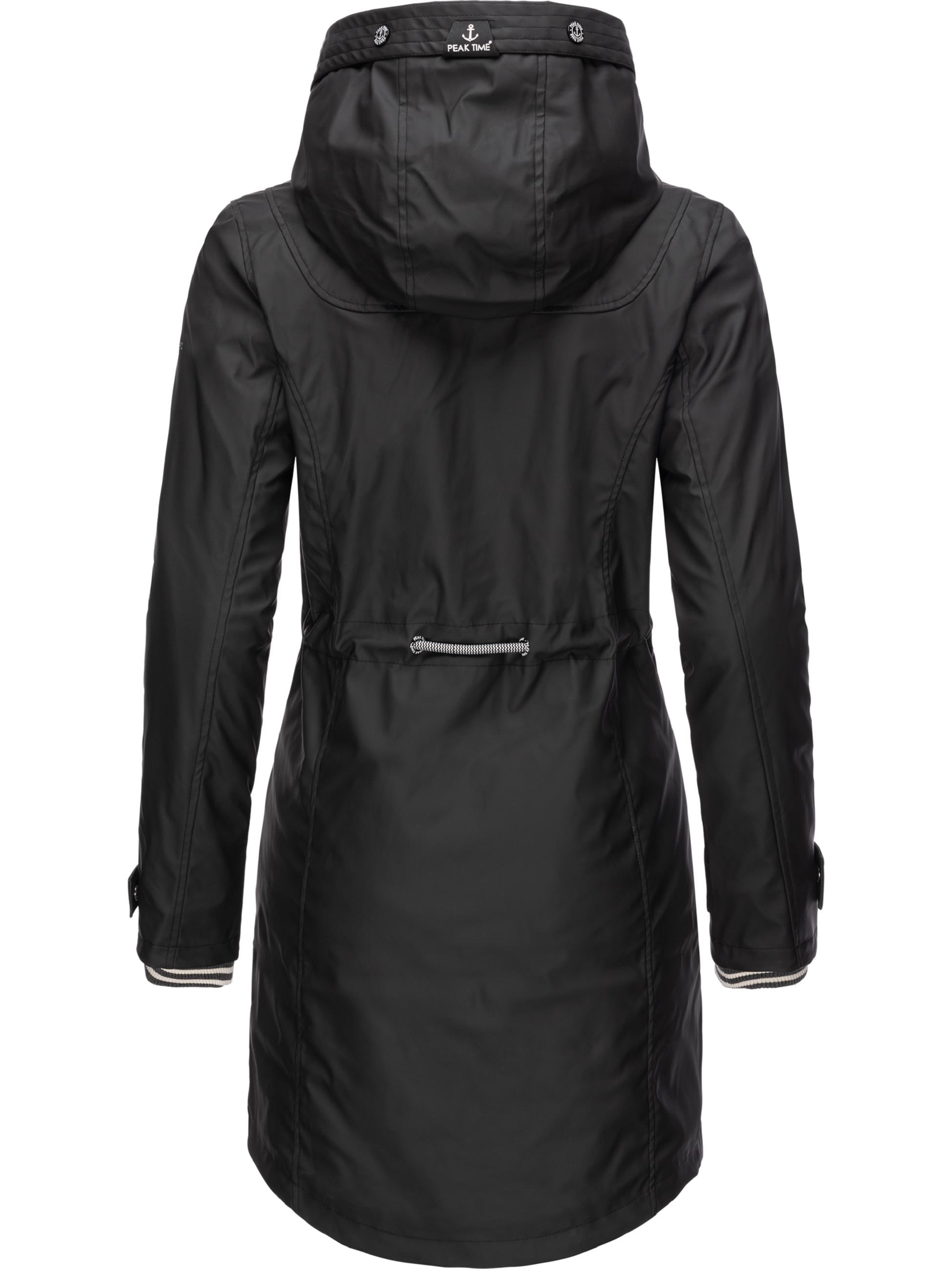 Regenmantel »Regenjacke L60042«, stylisch taillierter Regenmantel für Damen