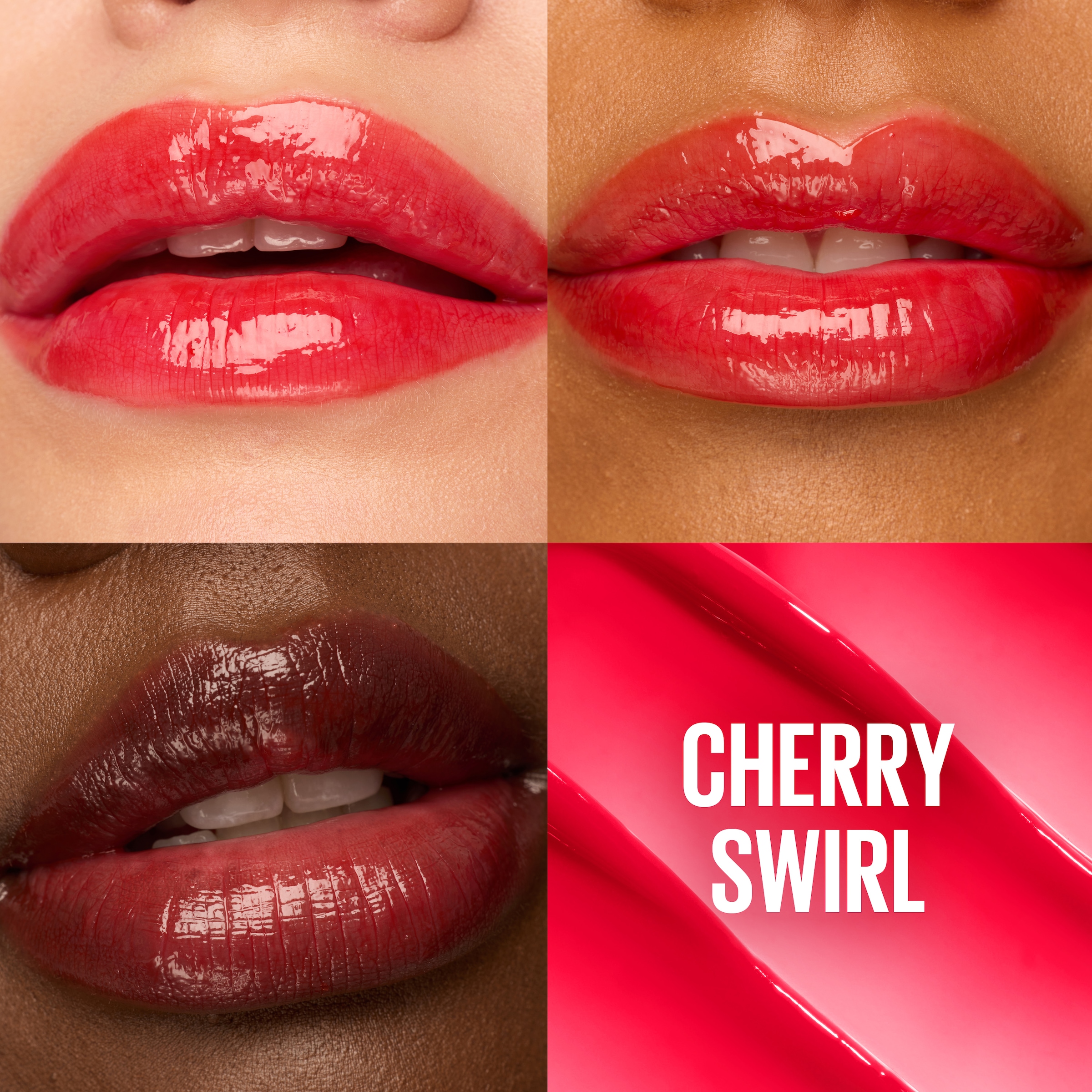 MAYBELLINE NEW YORK Lippenbalsam »Maybelline New York Lifter Glaze Oil Balm« mit pflegendem Kirschextrakt und Hyaluronsäure