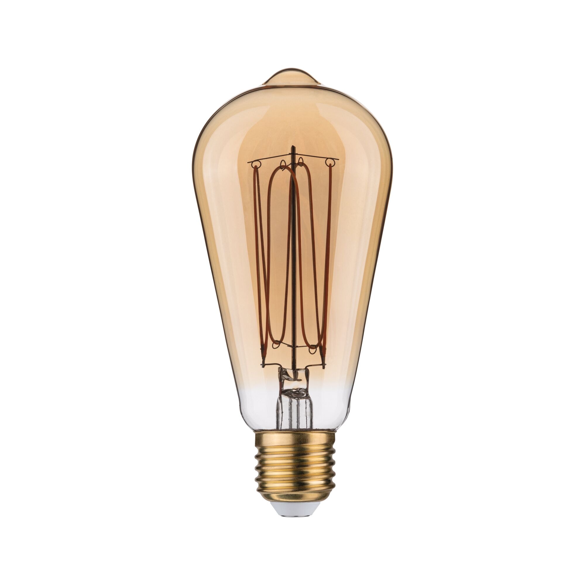 Paulmann LED-Leuchtmittel »Rustic Shine ST64 300lm 4,2W 1800K I gold 230V« E27 1 Stk.