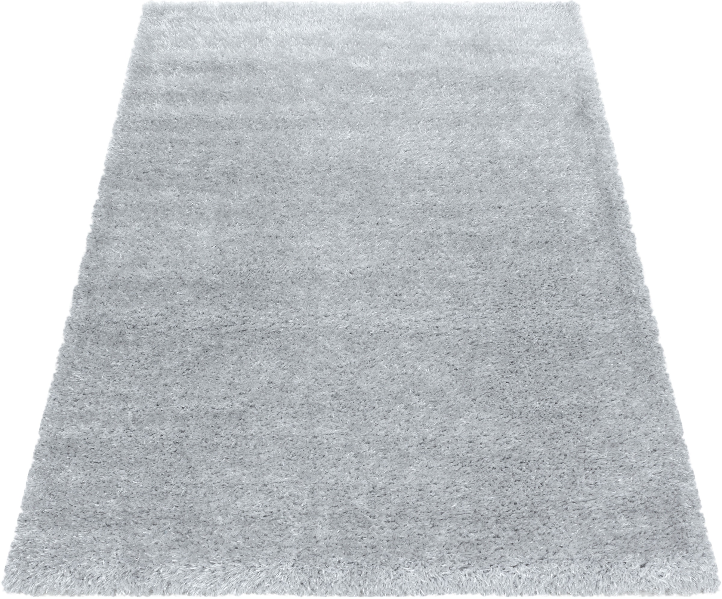 Ayyildiz Teppiche Hochflor-Teppich »BRILLIANT 4200«, rechteckig, 50 mm Höhe, Läufer, auch in rund, Langflor, Shaggy, Wohnzimmer
