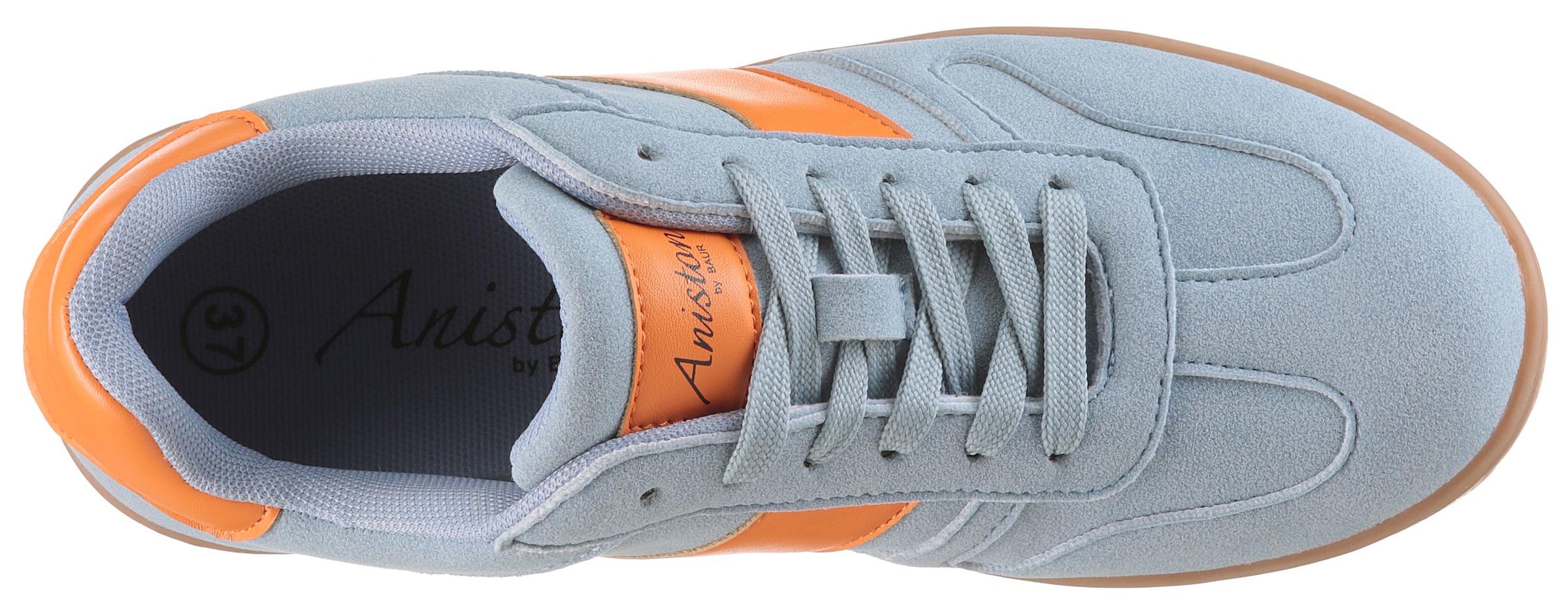 Aniston SHOES Sneaker  Freizeitschuh, Halbschuh, Schnürschuh im Retro-Look