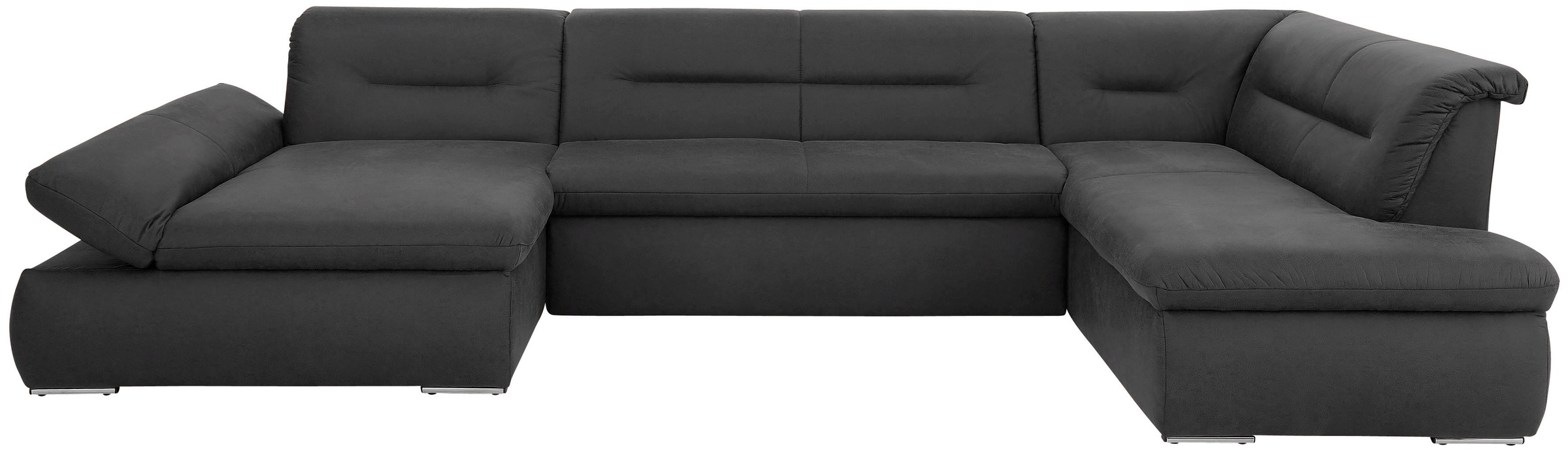 INOSIGN Wohnlandschaft »Avesa U-Form«, Wahlweise mit Armteilverstellung und Bettfunktion, B/T/H: 355/216/80cm